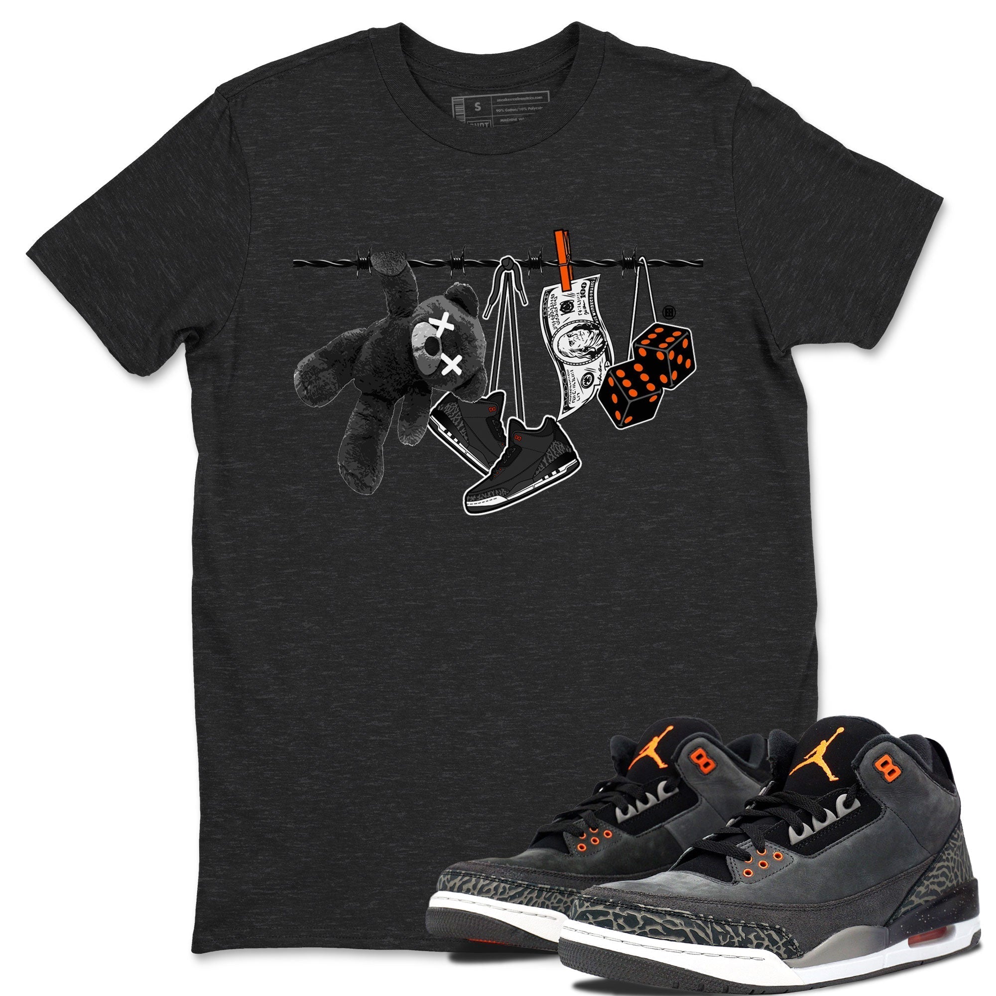 Clothesline snkmatch Tee - Air Jordan 3 Fear