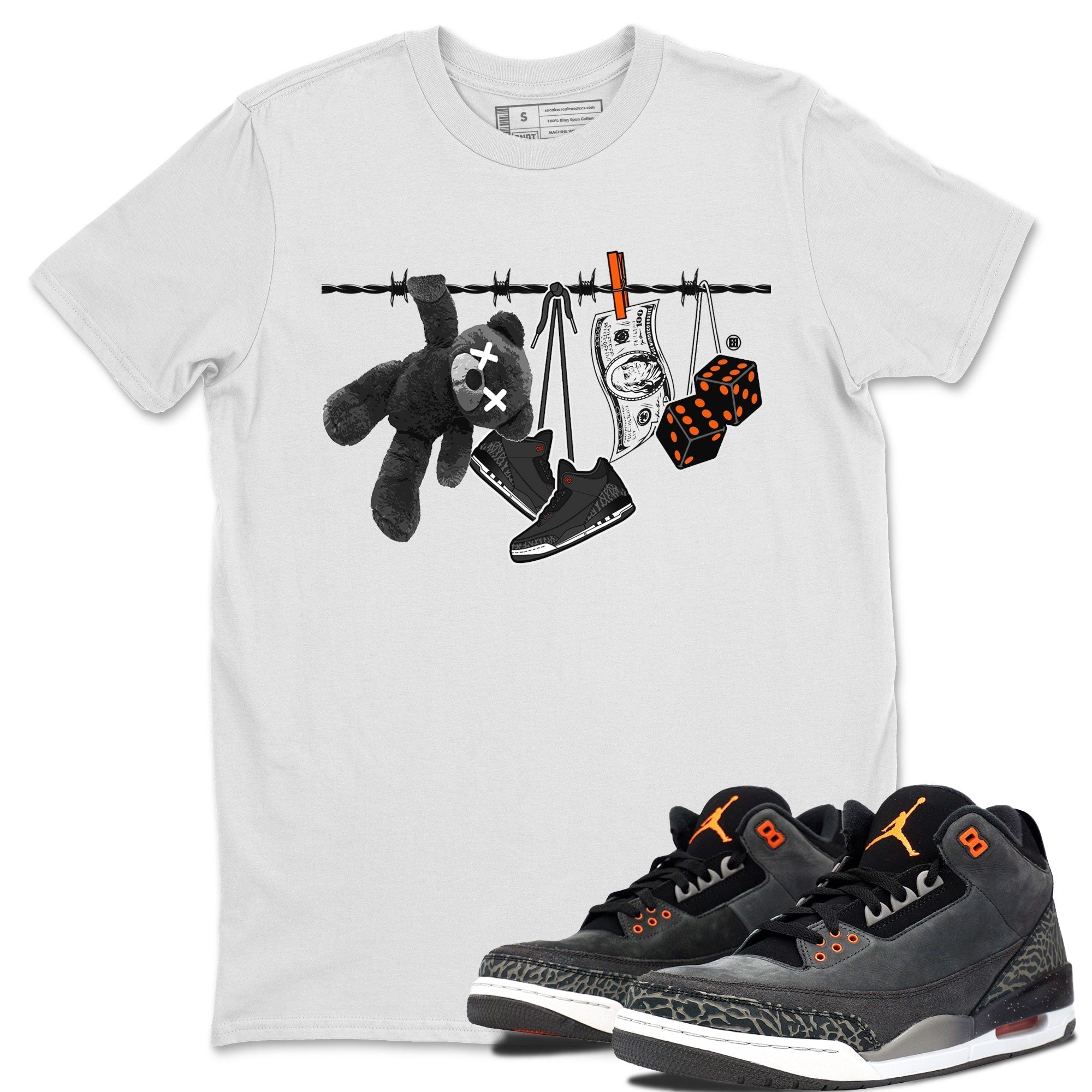 Clothesline snkmatch Tee - Air Jordan 3 Fear