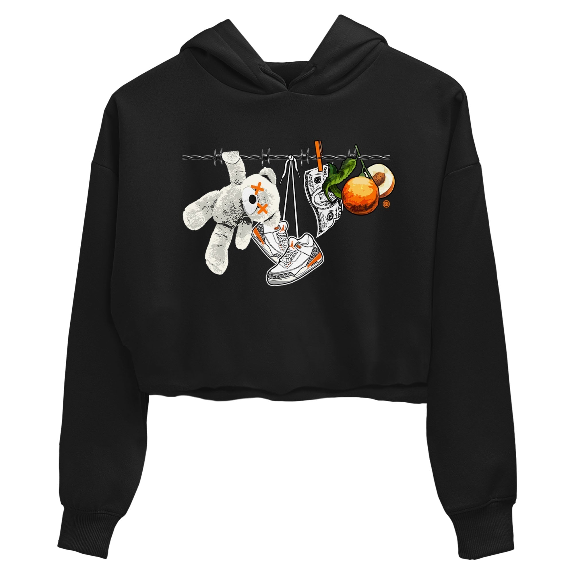 Clothesline snkmatch Women's Top - Air Jordan 3 Georgia Peach