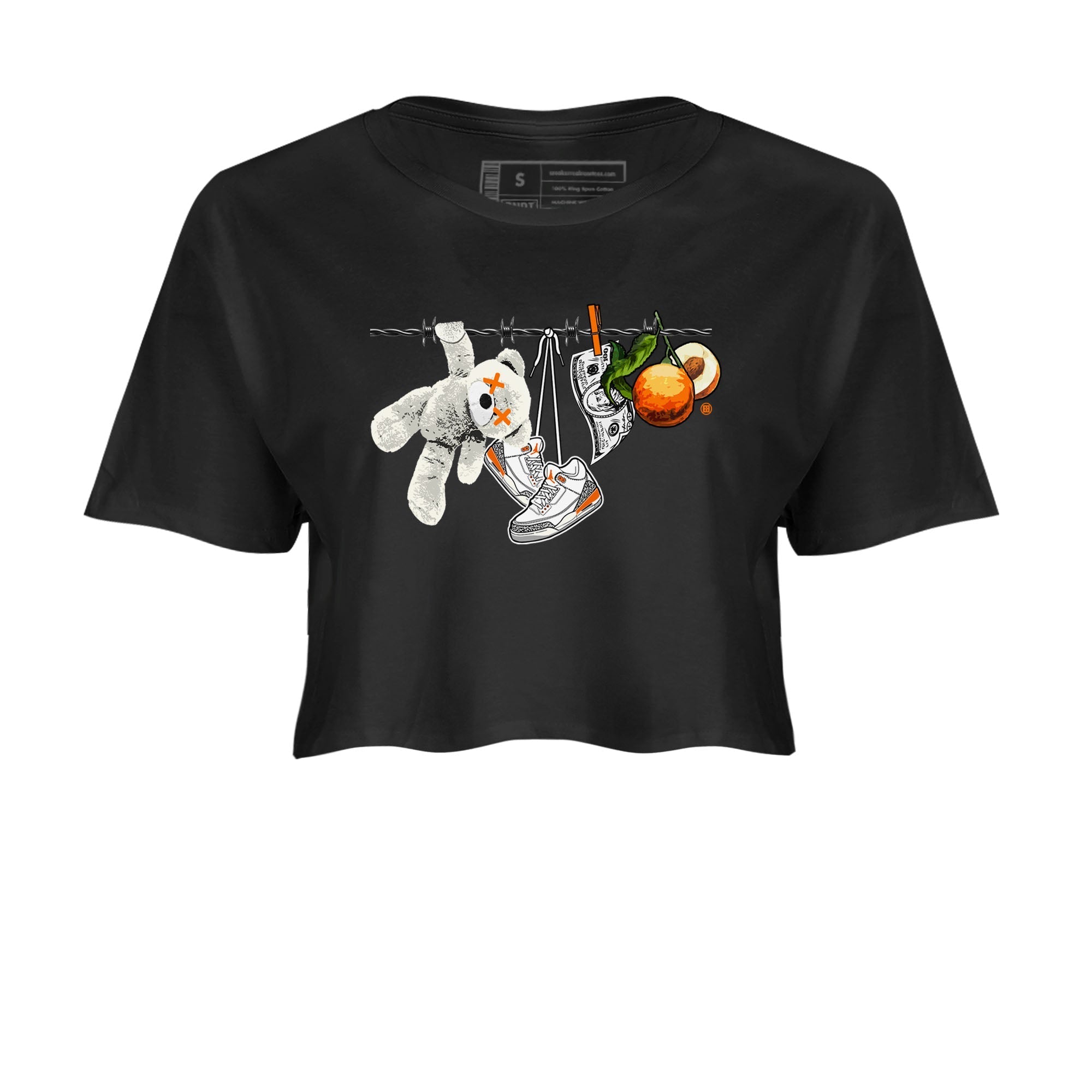 Clothesline snkmatch Women's Top - Air Jordan 3 Georgia Peach