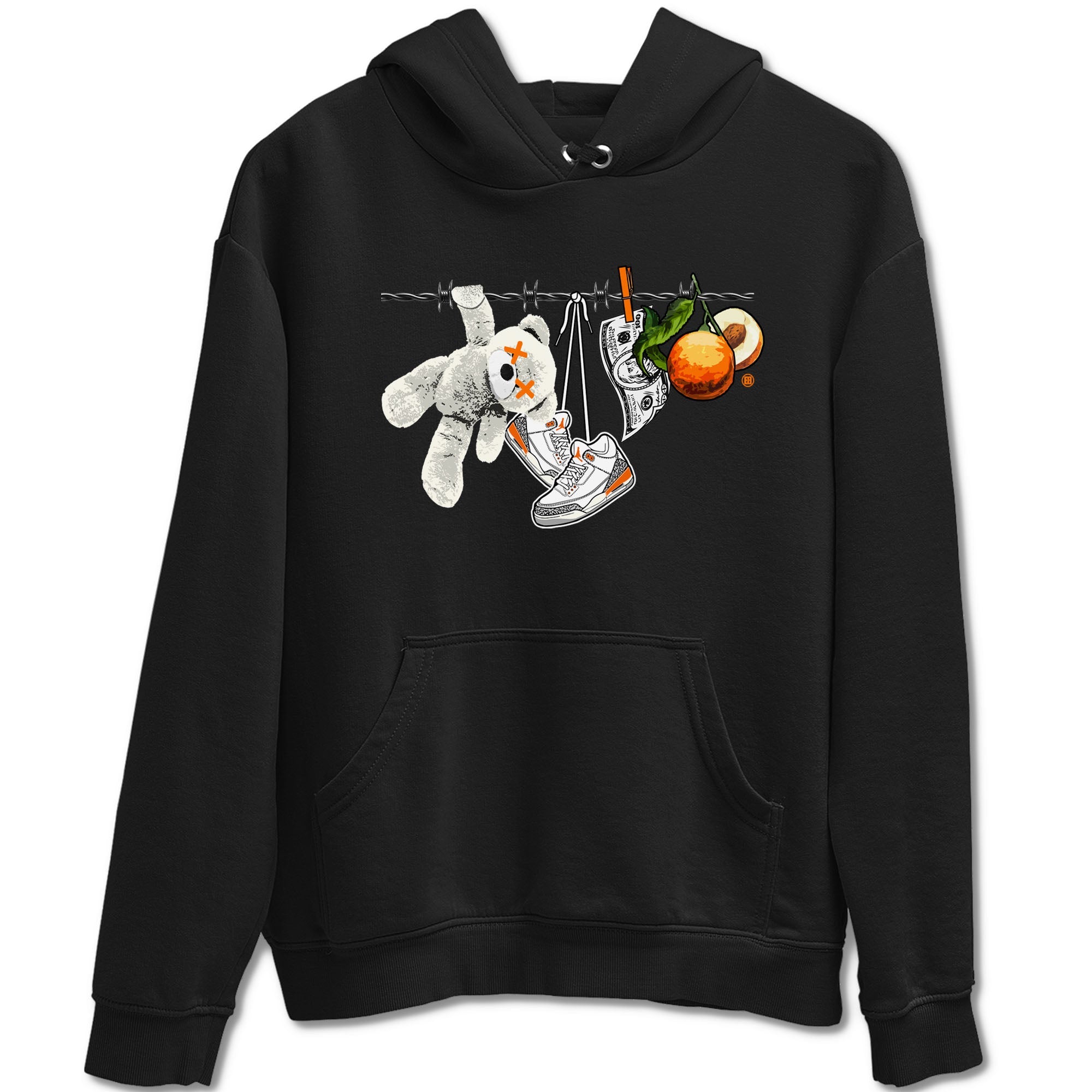 Clothesline snkmatch Tees - Air Jordan 3 Georgia Peach