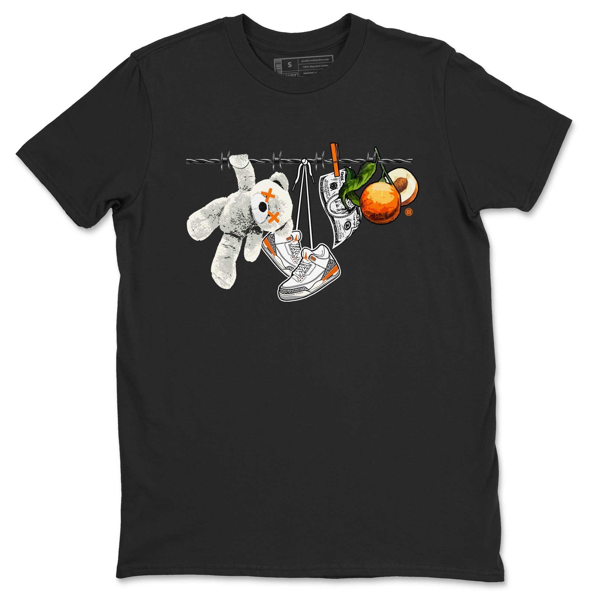 Clothesline snkmatch Tees - Air Jordan 3 Georgia Peach