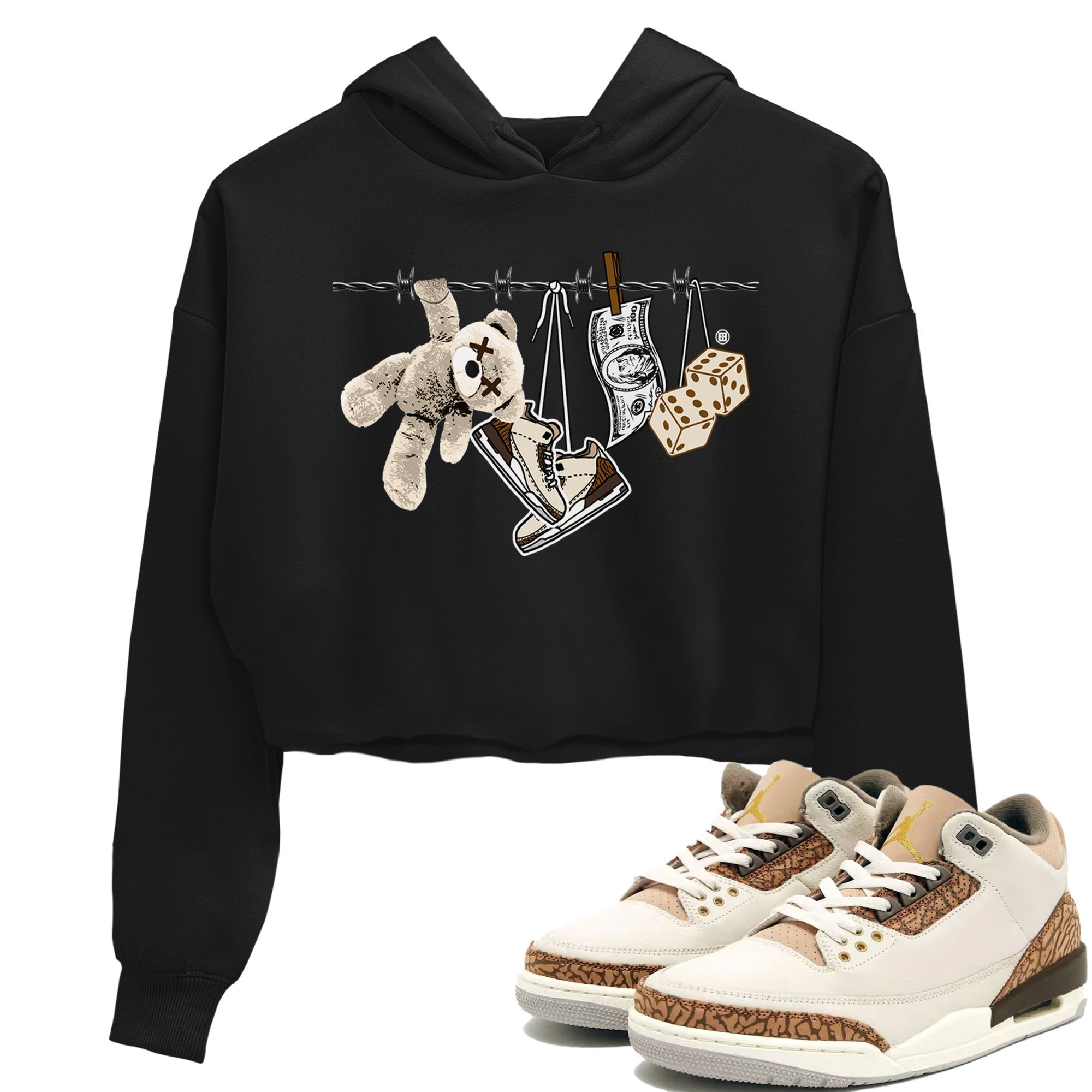 Clothesline Women's Tops - Air Jordan 3 Palomino
