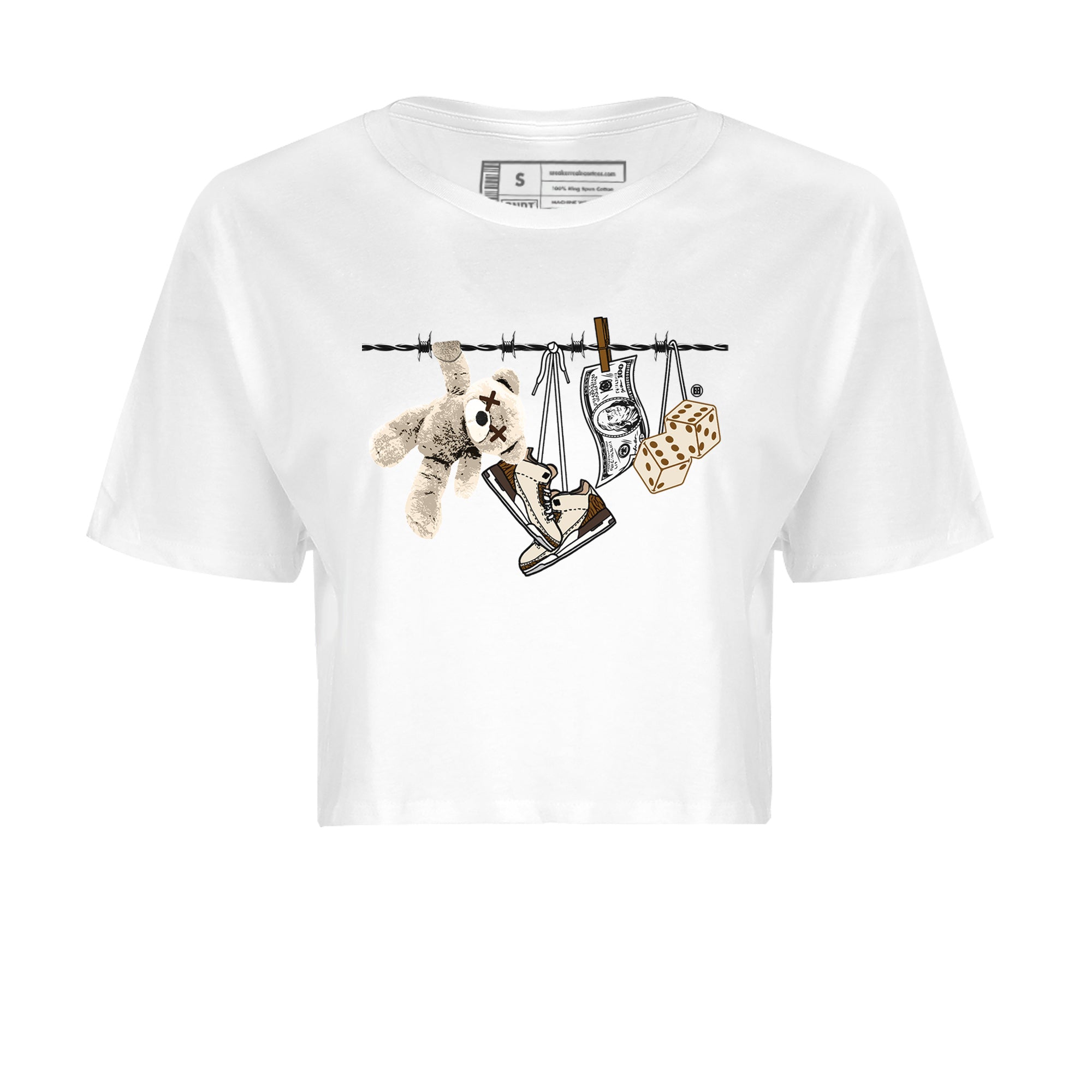 Clothesline Women's Tops - Air Jordan 3 Palomino