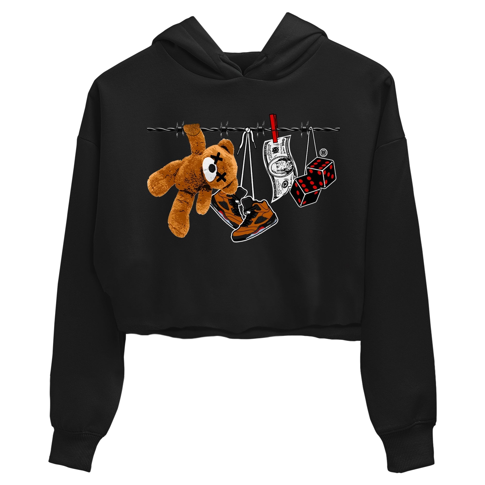 Clothesline snkmatch Women's Top - Air Jordan 5 Archaeo Brown