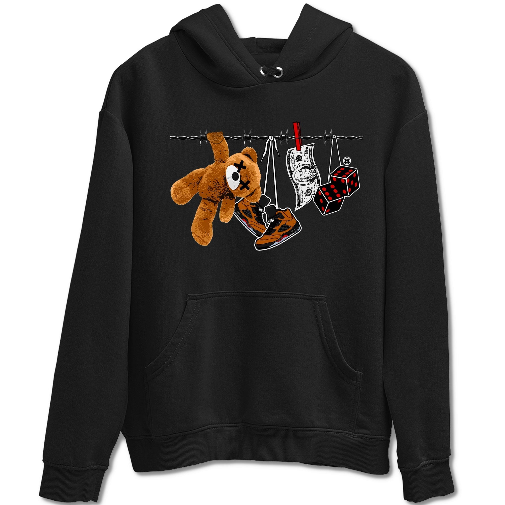 Clothesline snkmatch Tees - Air Jordan 5 Archaeo Brown
