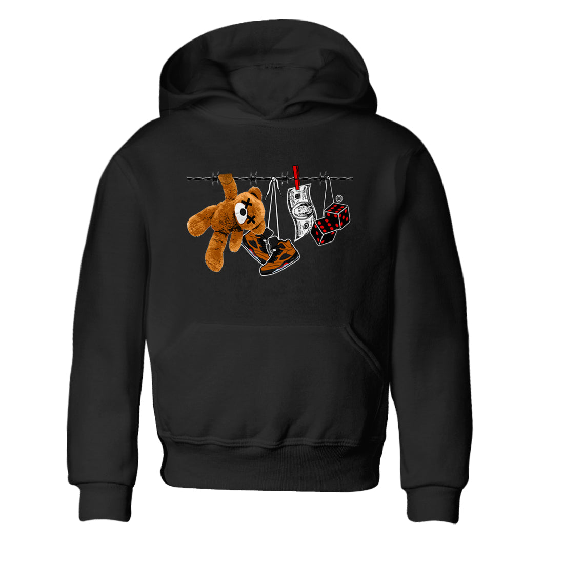 Clothesline snkmatch Tees Kids - Air Jordan 5 Archaeo Brown