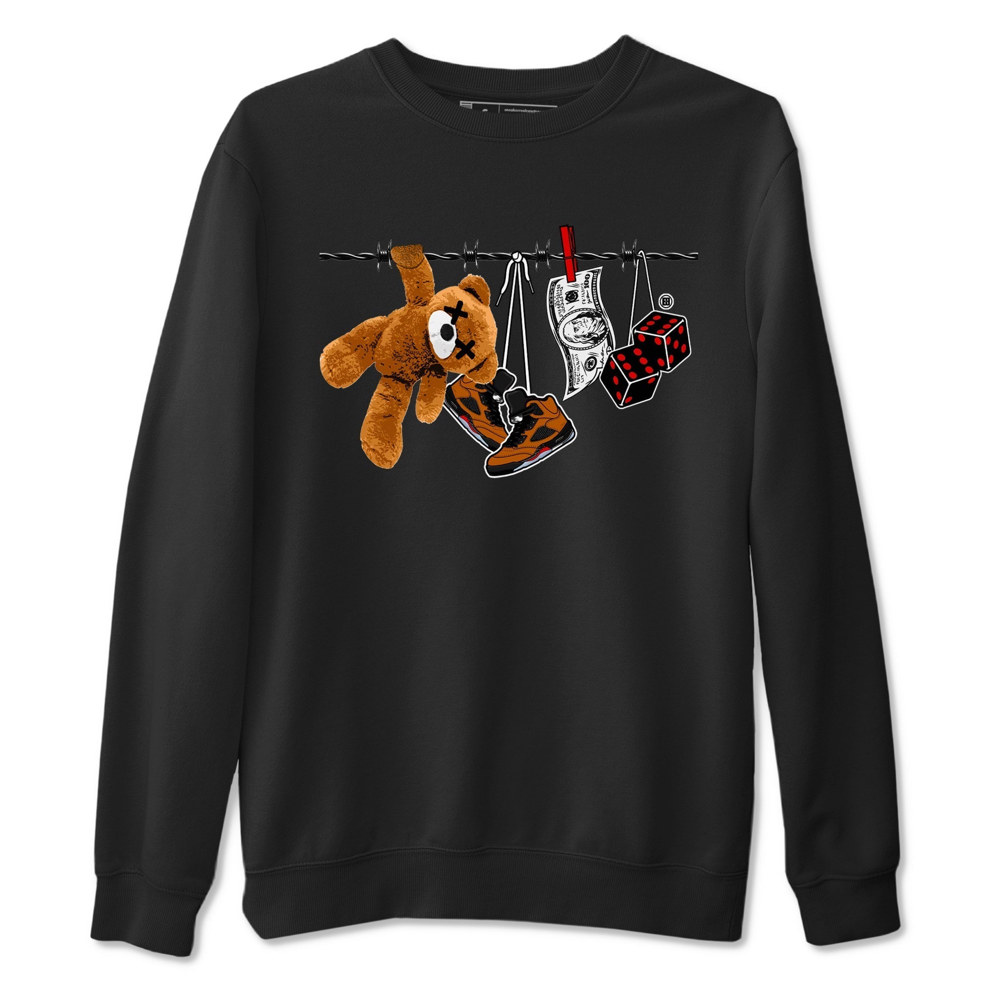 Clothesline snkmatch Tees - Air Jordan 5 Archaeo Brown