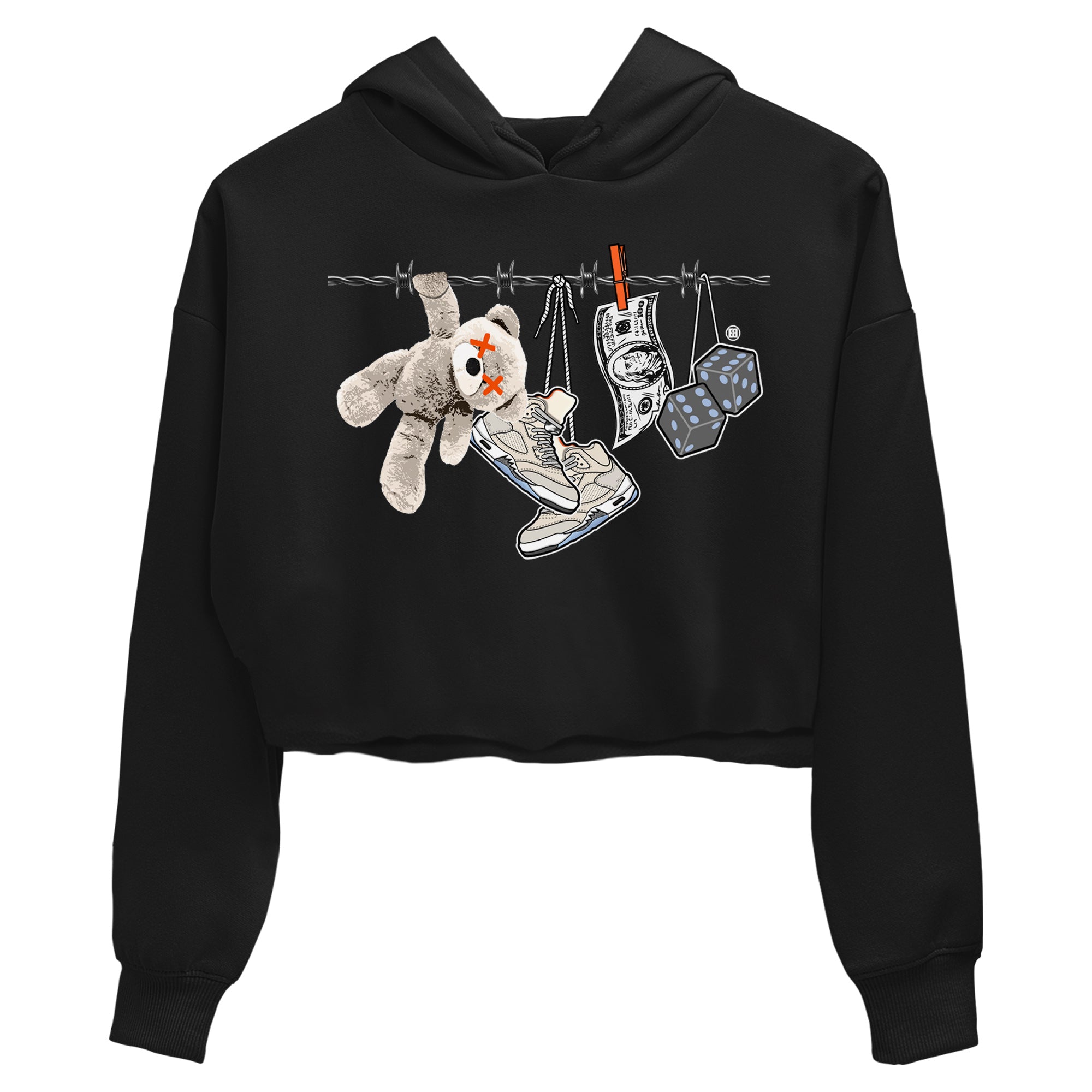Clothesline Women's Tops - Air Jordan 5 Craft