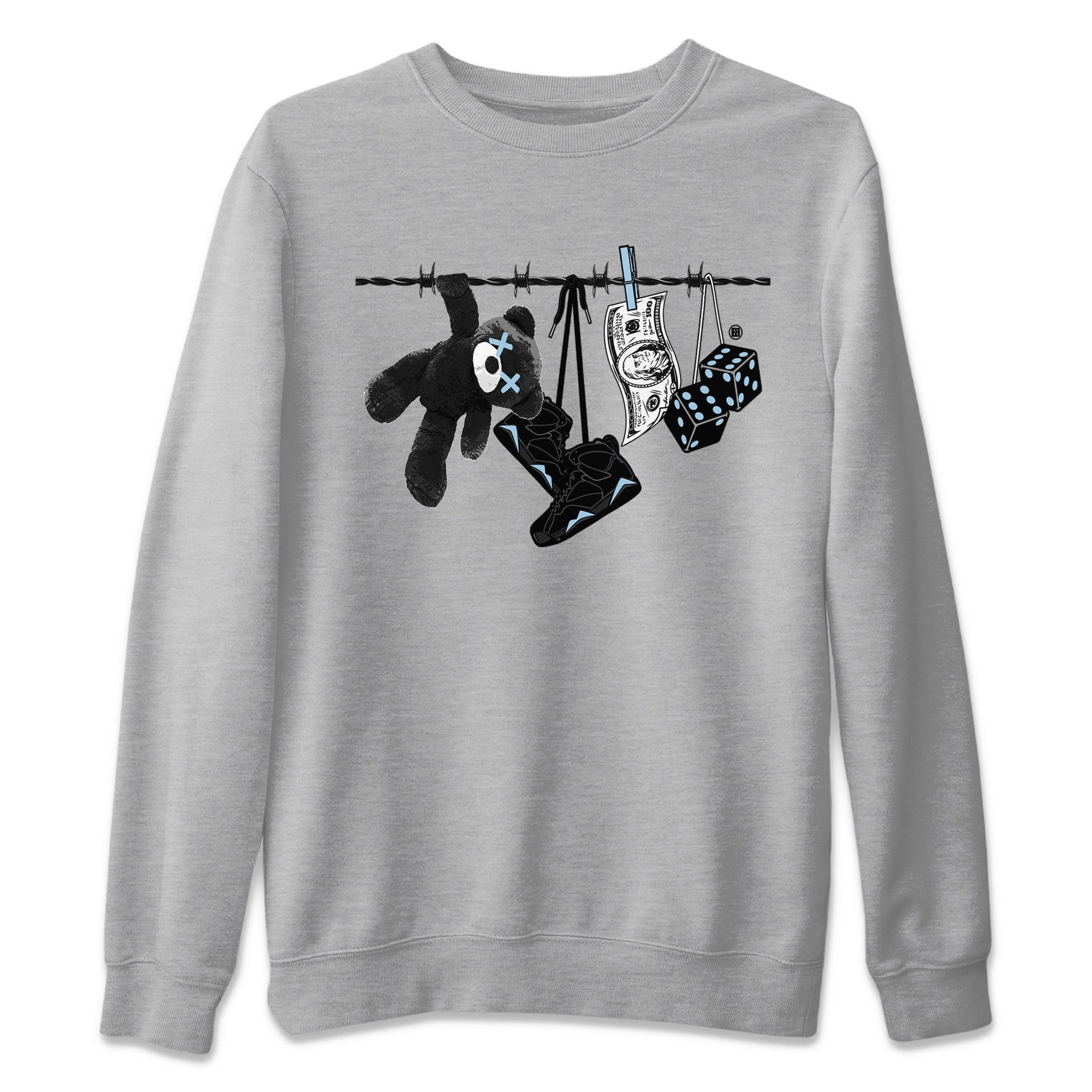 Clothesline Unisex Tops - Air Jordan 7 Chambray