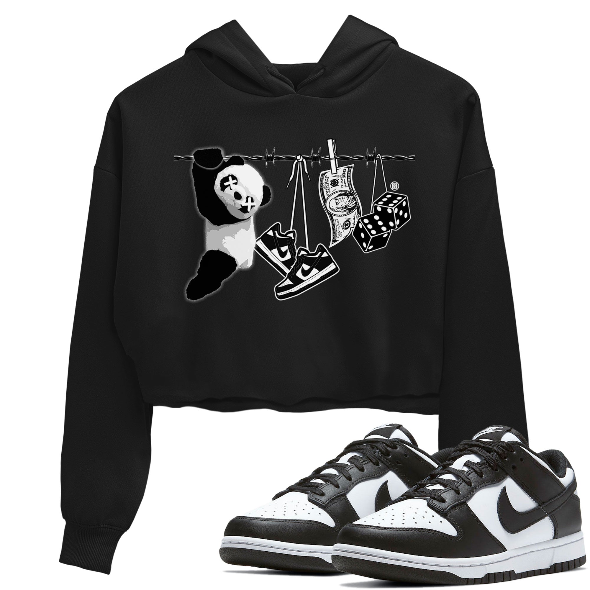 Clothesline snkmatch Women's Top - Dunk Panda