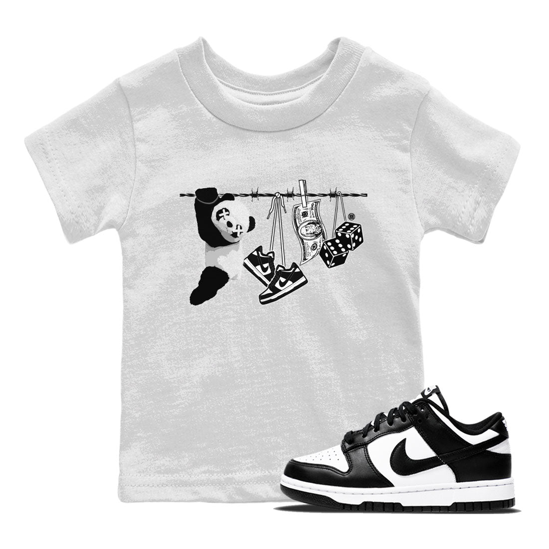 Clothesline snkmatch Tee Kids - Dunk Panda