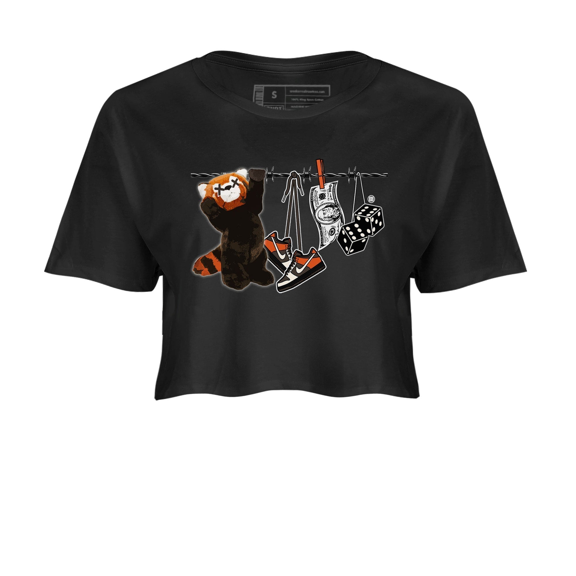 Clothesline snkmatch Women's Top - Dunk Red Panda