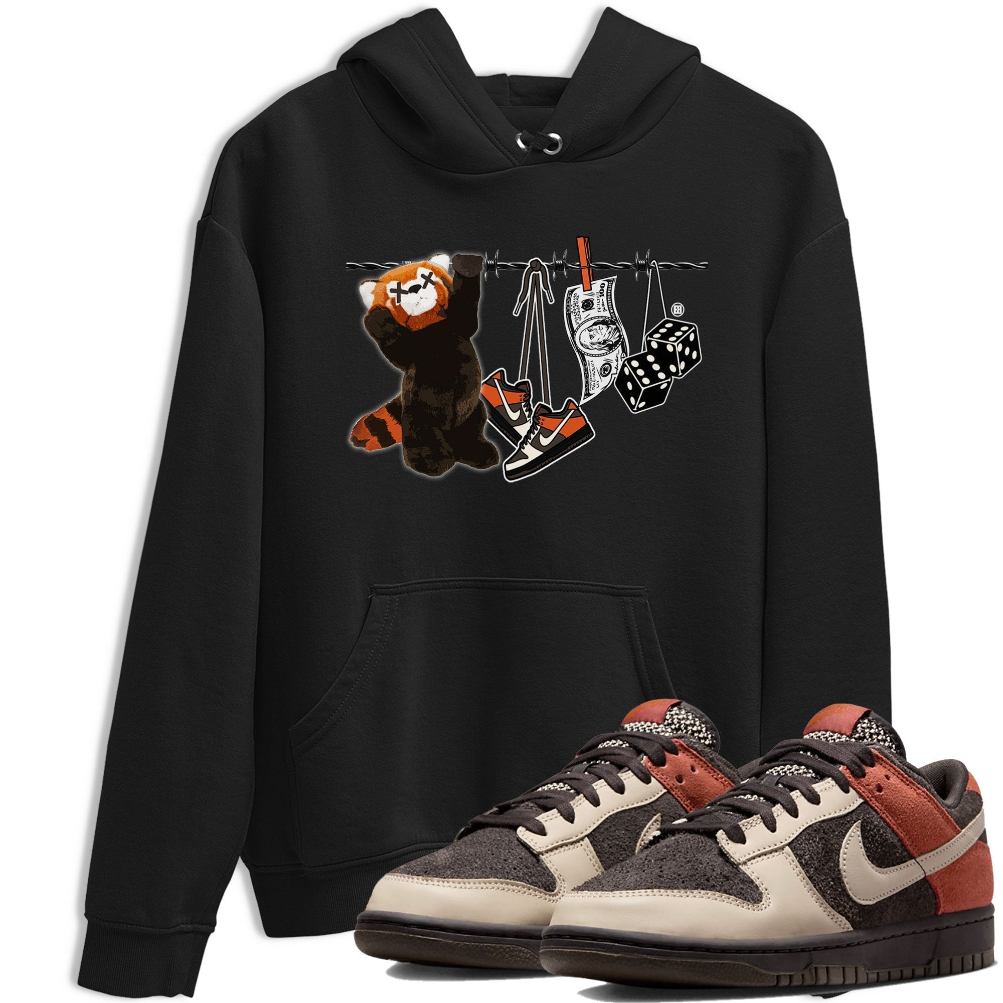 Clothesline snkmatch Tee - Dunk Red Panda