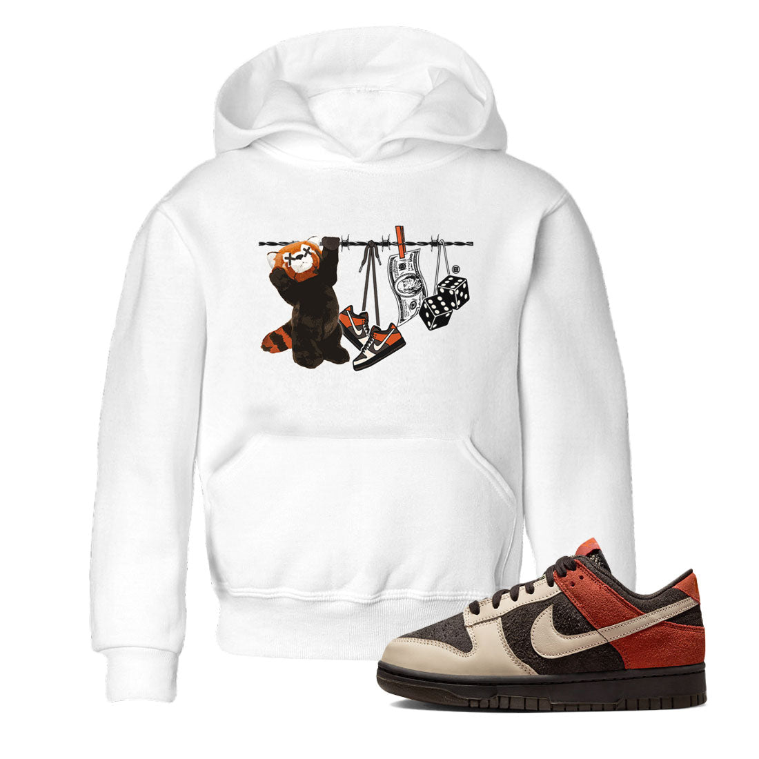 Clothesline snkmatch Tee Kids - Dunk Red Panda