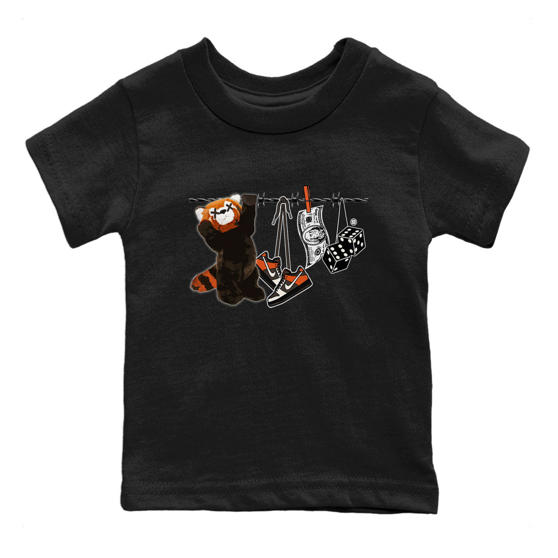 Clothesline snkmatch Tee Kids - Dunk Red Panda