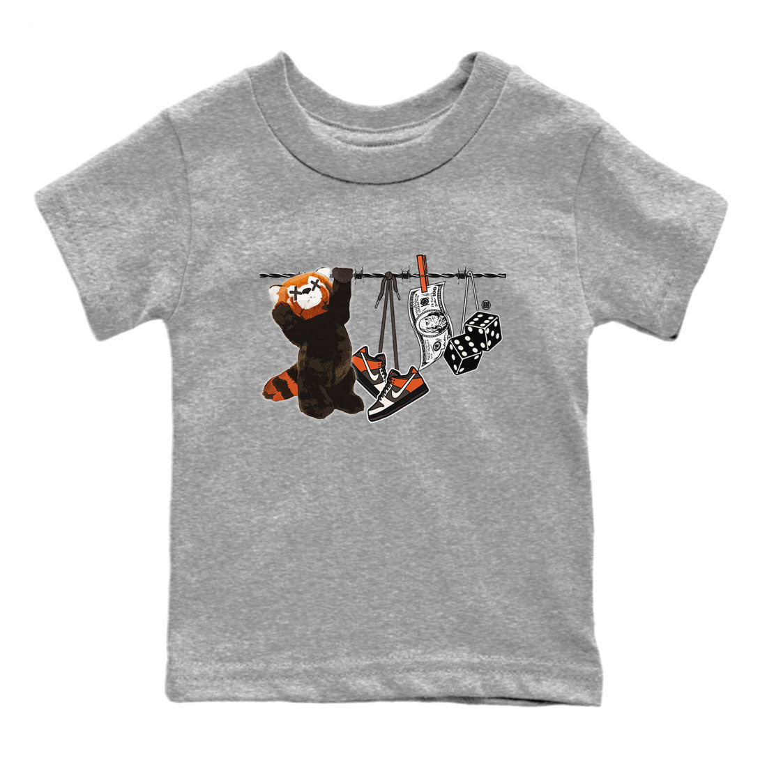 Clothesline snkmatch Tee Kids - Dunk Red Panda