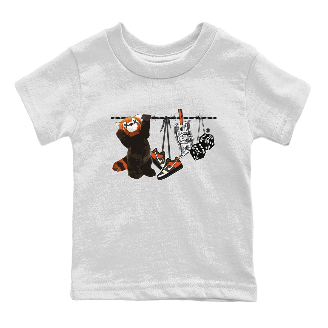 Clothesline snkmatch Tee Kids - Dunk Red Panda
