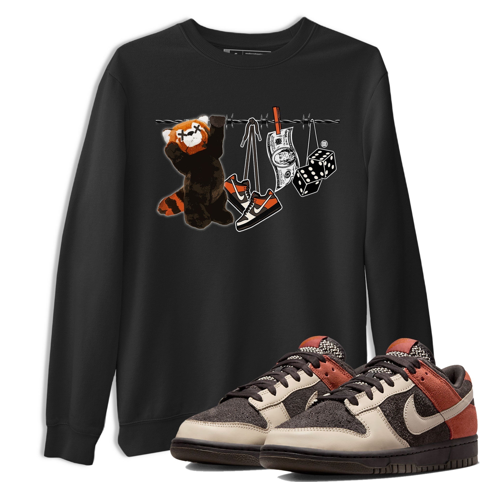 Clothesline snkmatch Tee - Dunk Red Panda
