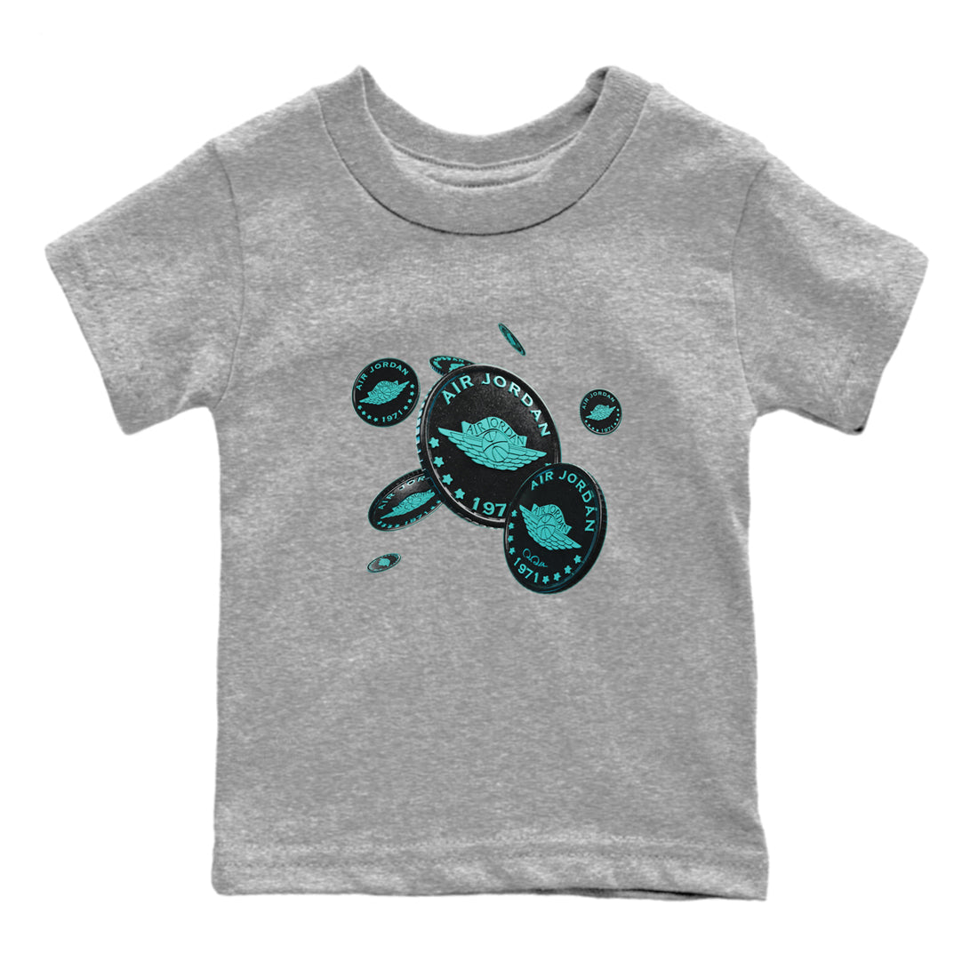Coin Drop Kids Tops - Air Force 1 Tiffany