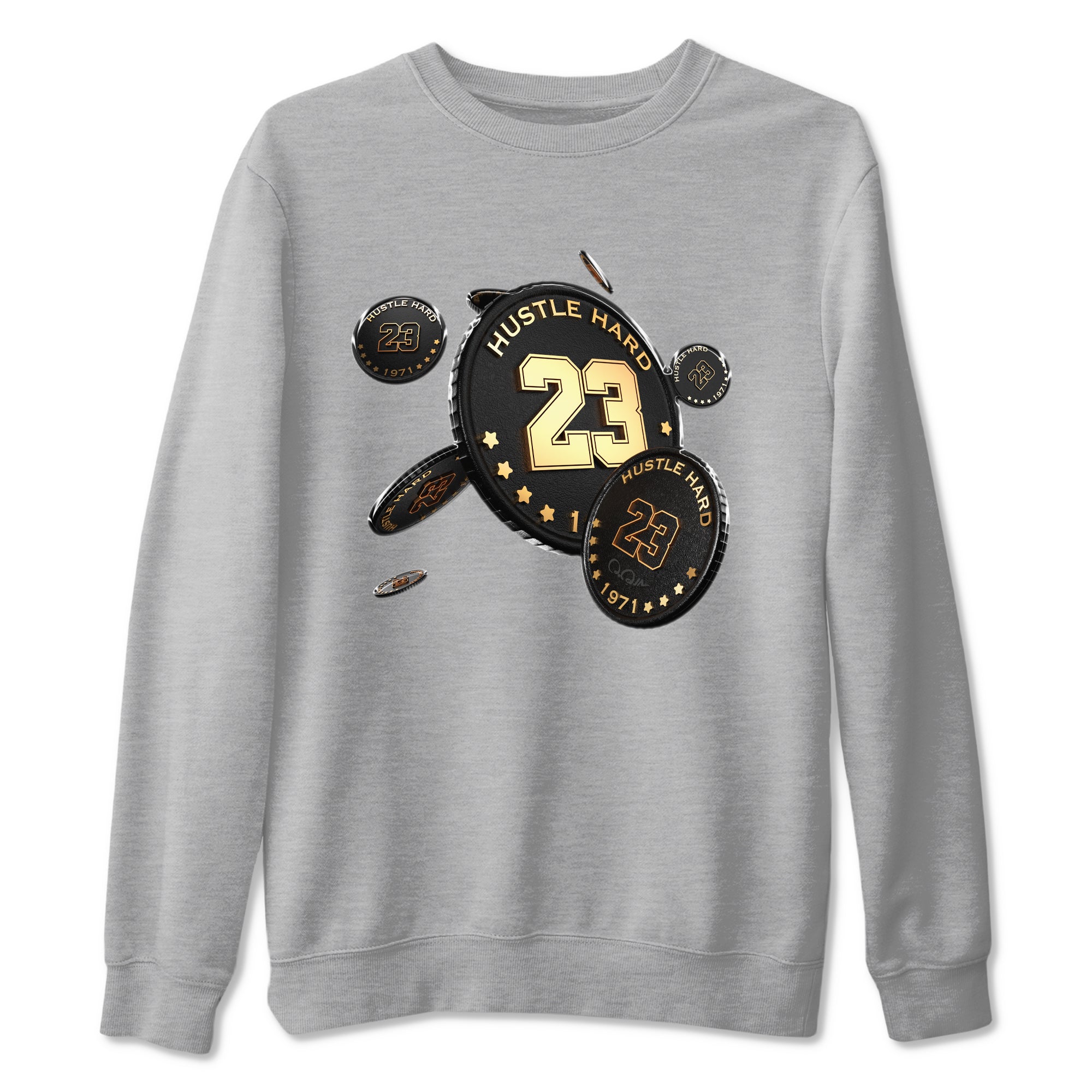 Coin Drop snkmatch Tees - Air Jordan 1 Black Metallic Gold