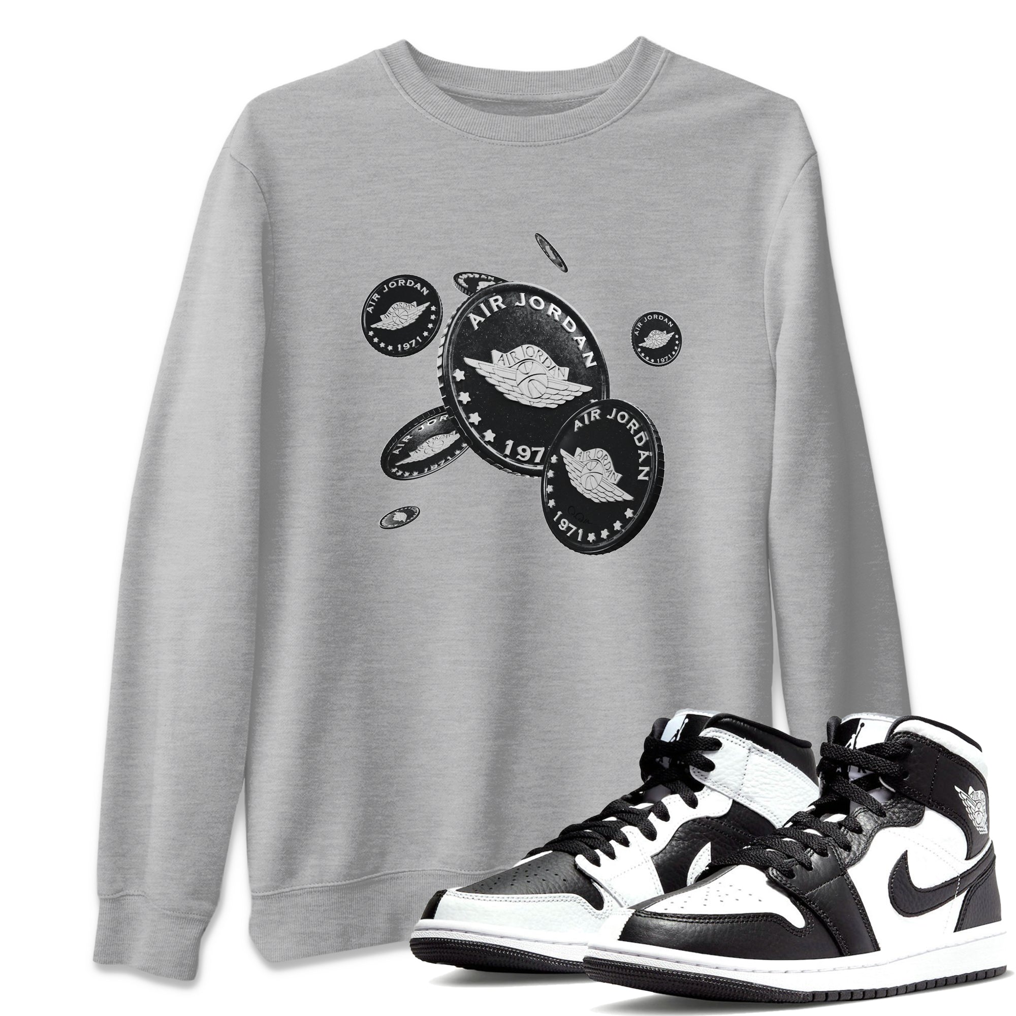 Coin Drop Unisex Tops - Air Jordan 1 Homage