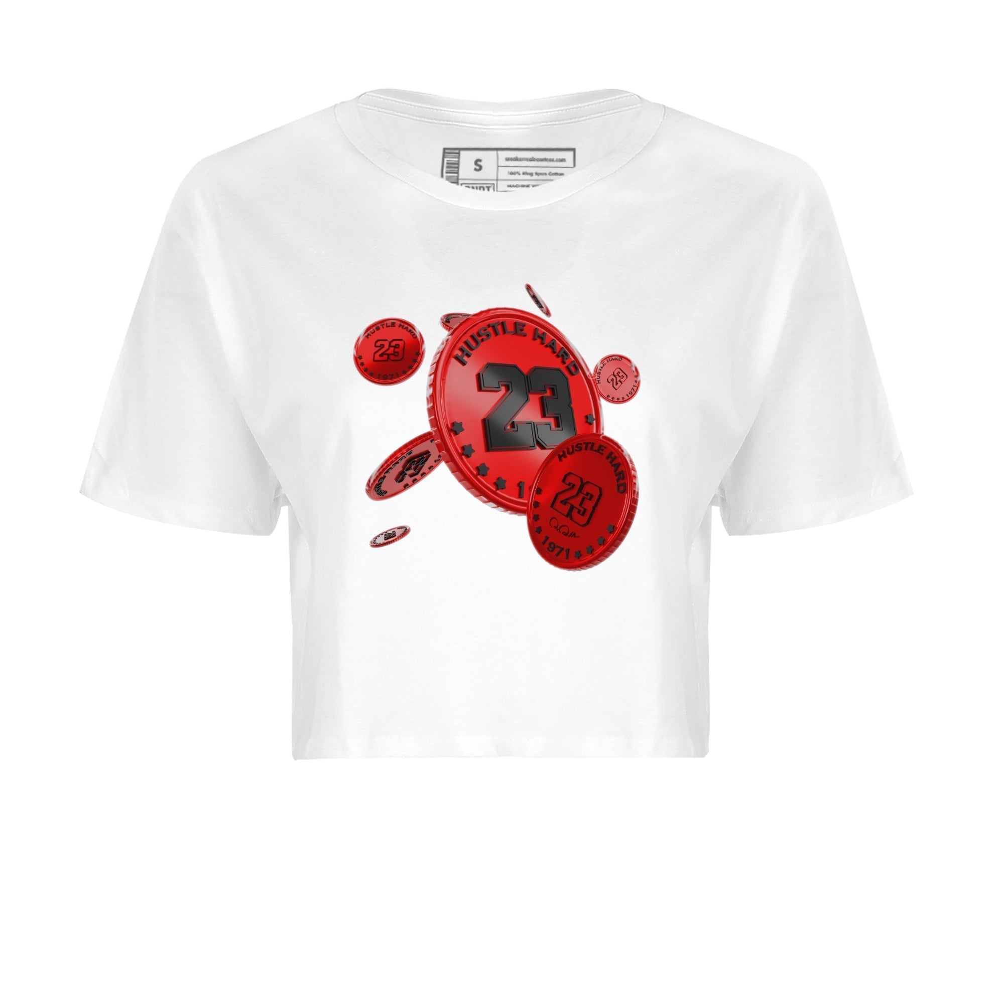Coin Drop Women's Tops - Air Jordan 1 Satin Bred