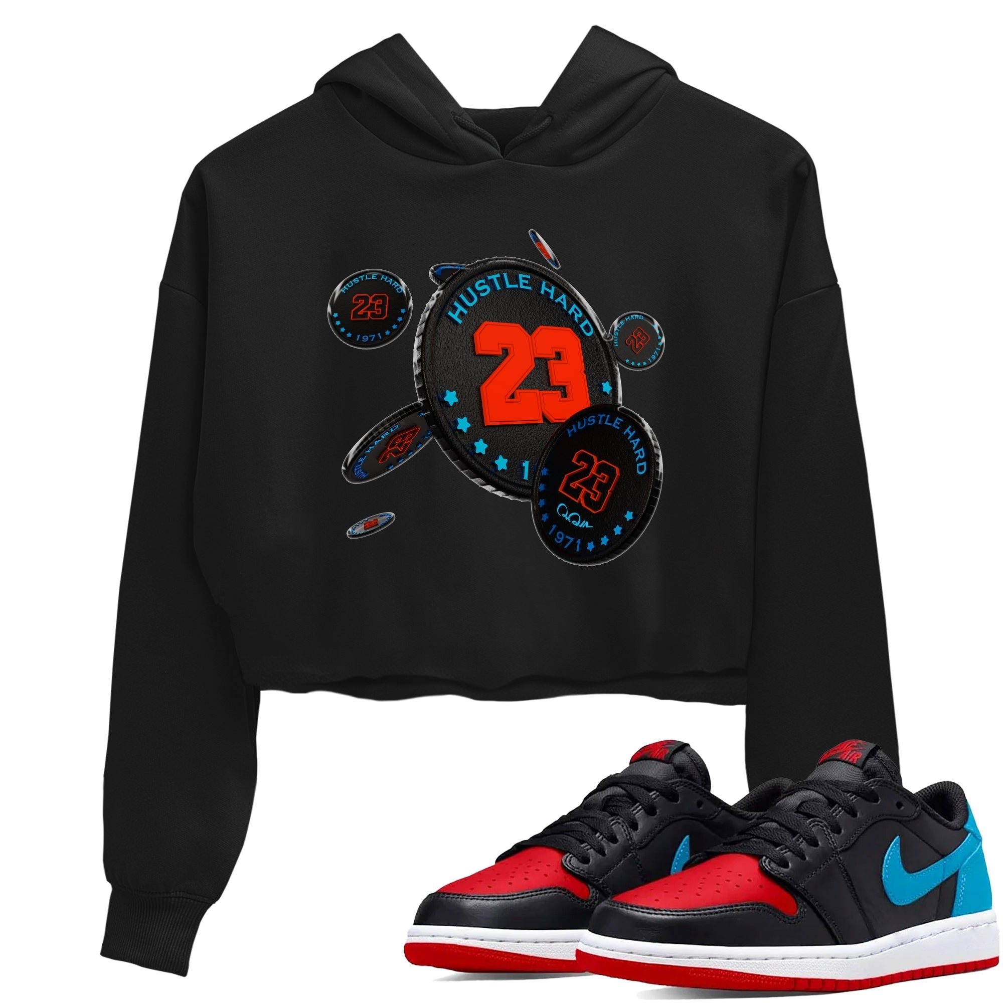 Coin Drop Women's Tops - Air Jordan 1 UNC to Chicago