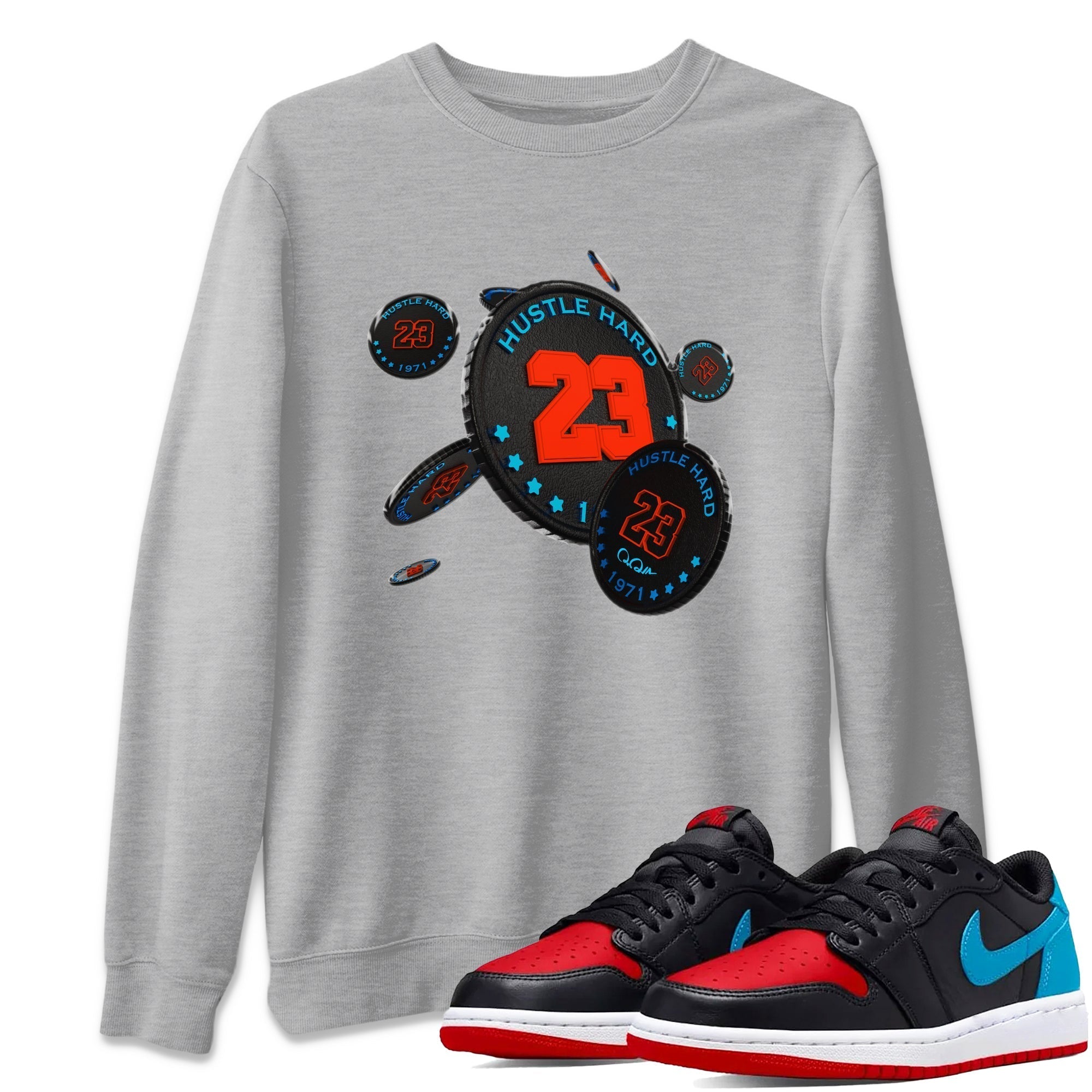 Coin Drop Unisex Tops - Air Jordan 1 UNC to Chicago