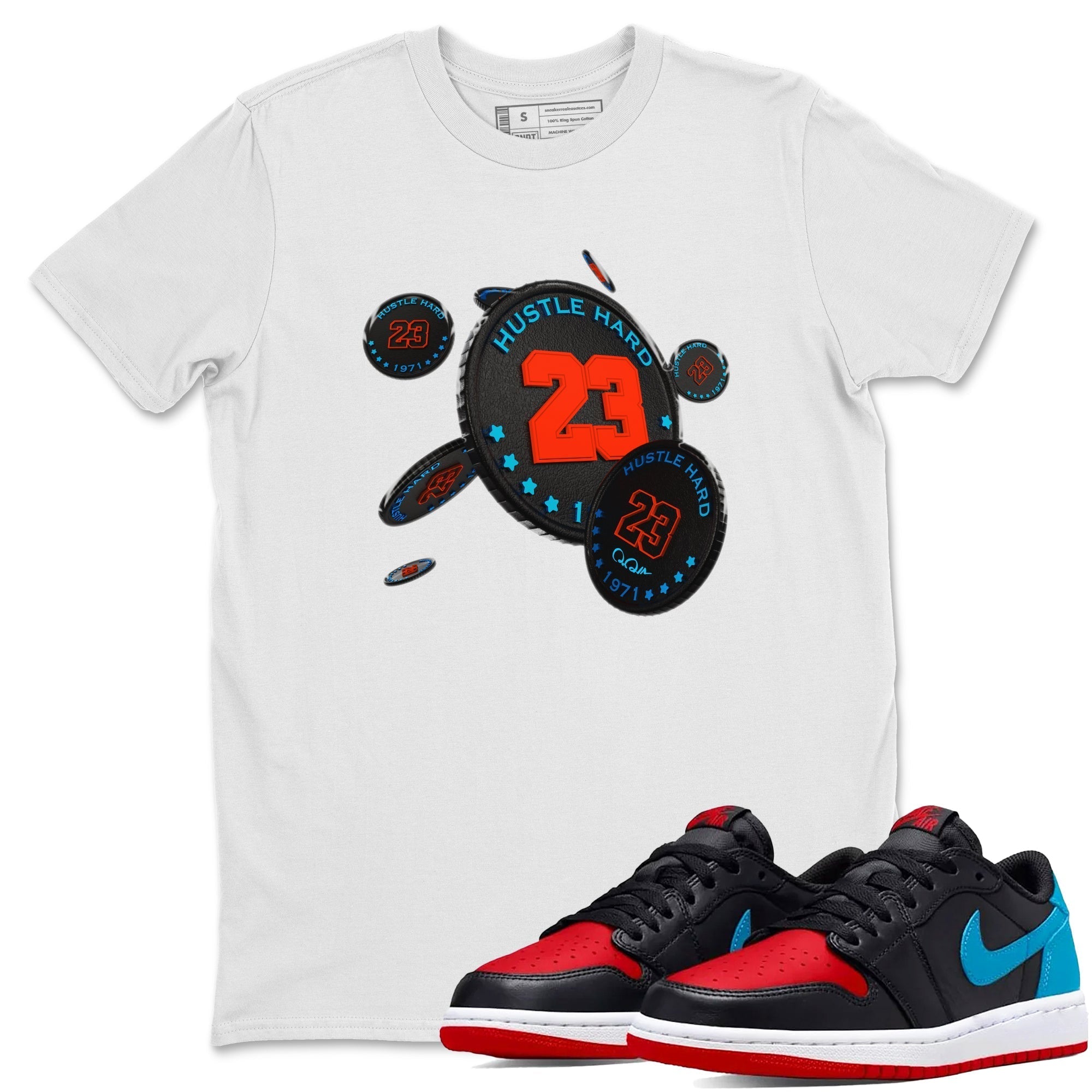 Coin Drop Unisex Tops - Air Jordan 1 UNC to Chicago