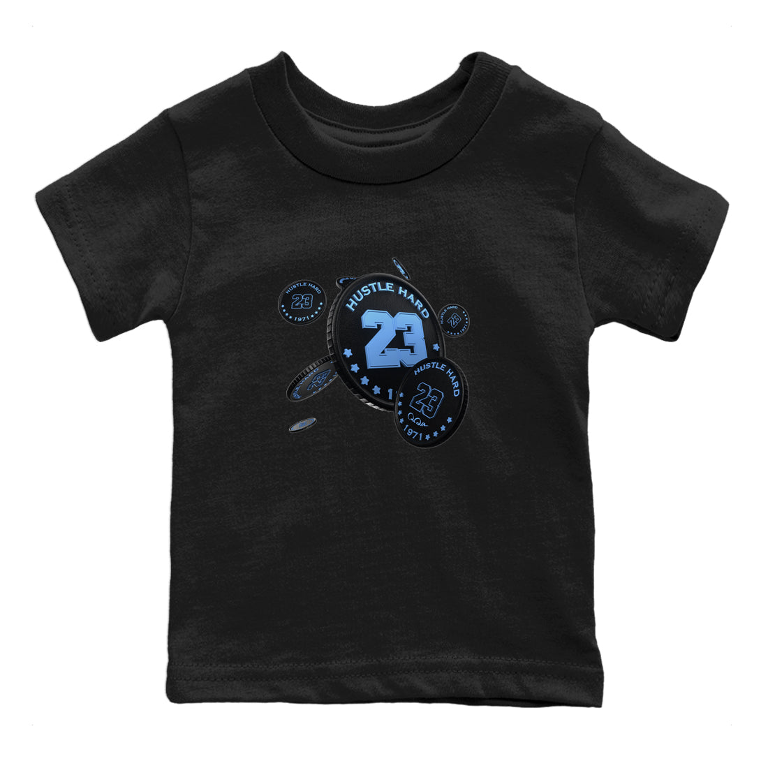 Coin Drop Kids Tops - Air Jordan 1 UNC Toe