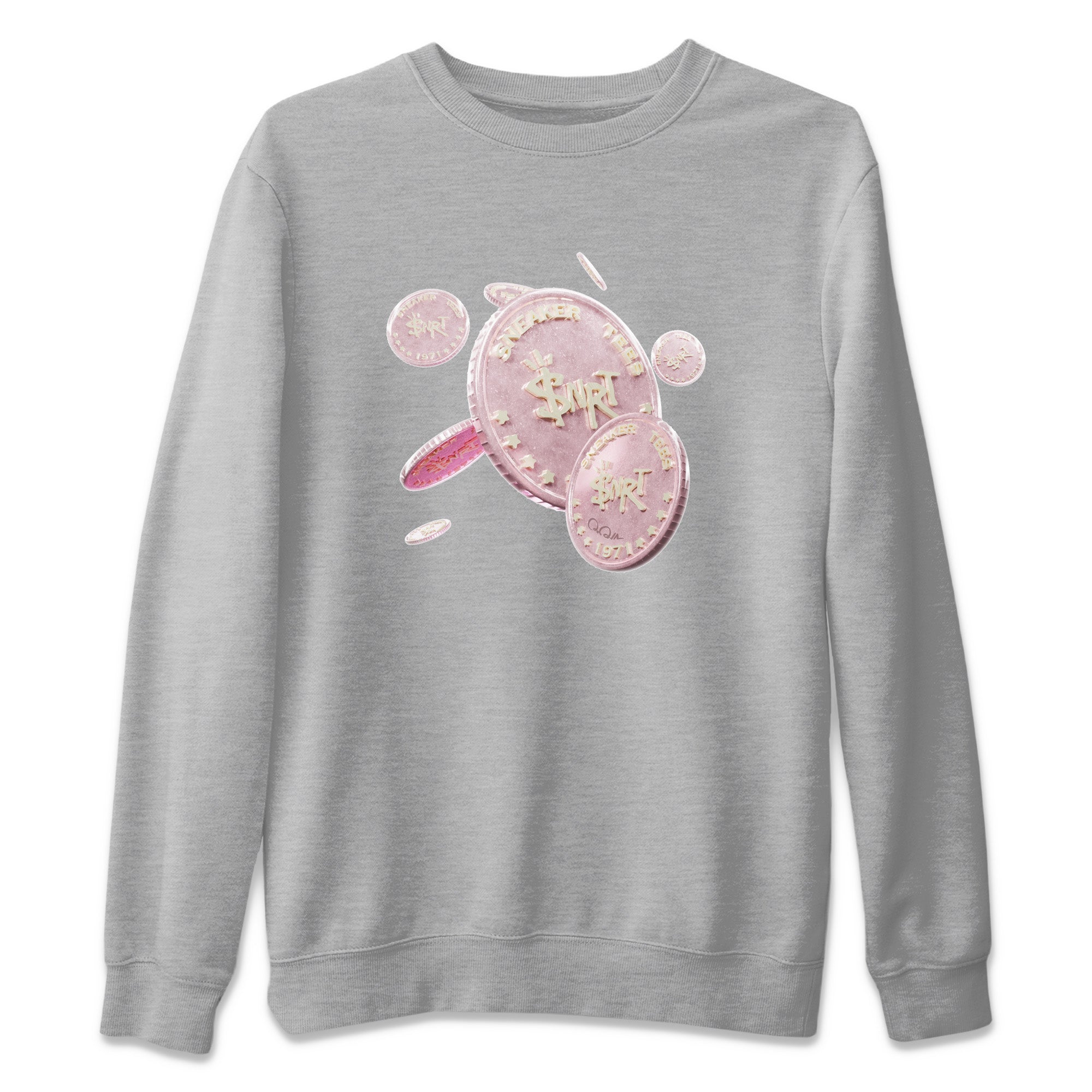 Coin Drop Unisex Tops - Air Jordan 1 Washed Pink