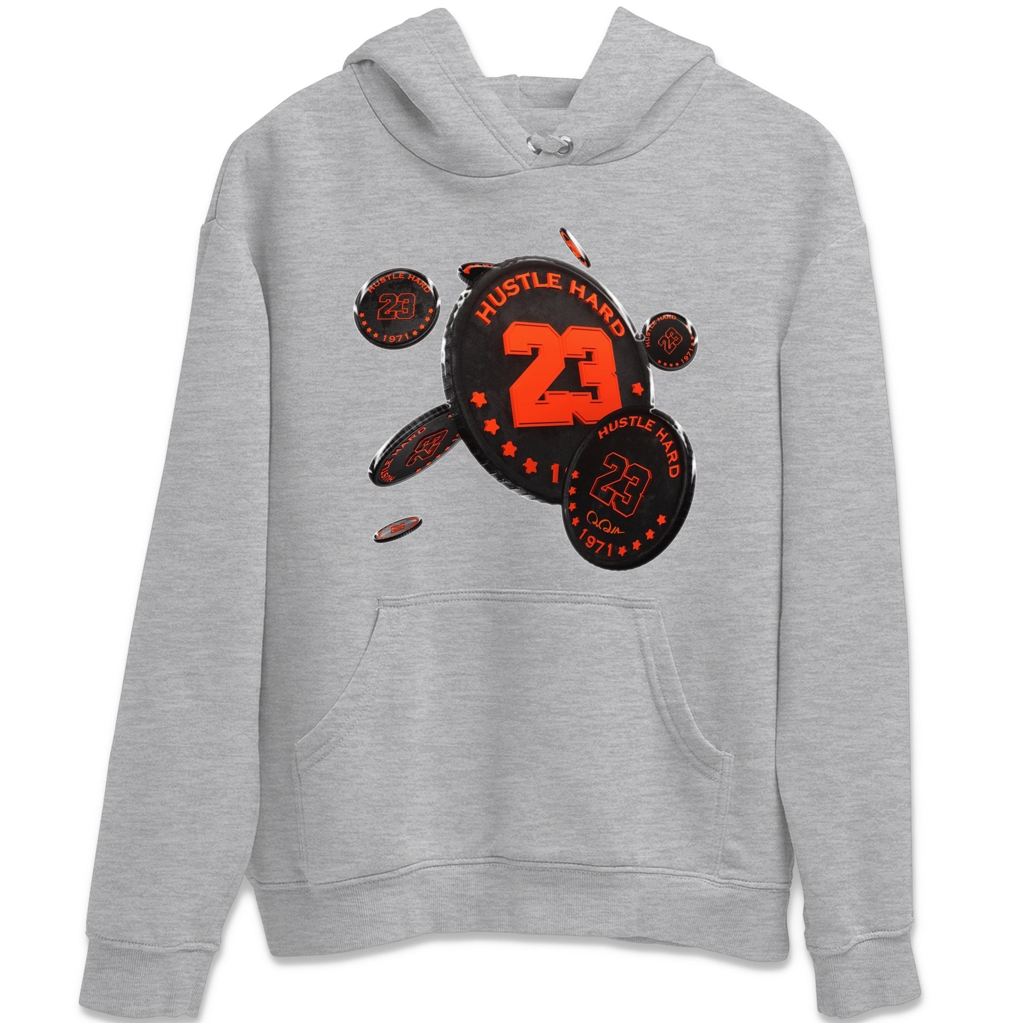 Coin Drop Unisex Tops - Air Jordan 12 Brilliant Orange