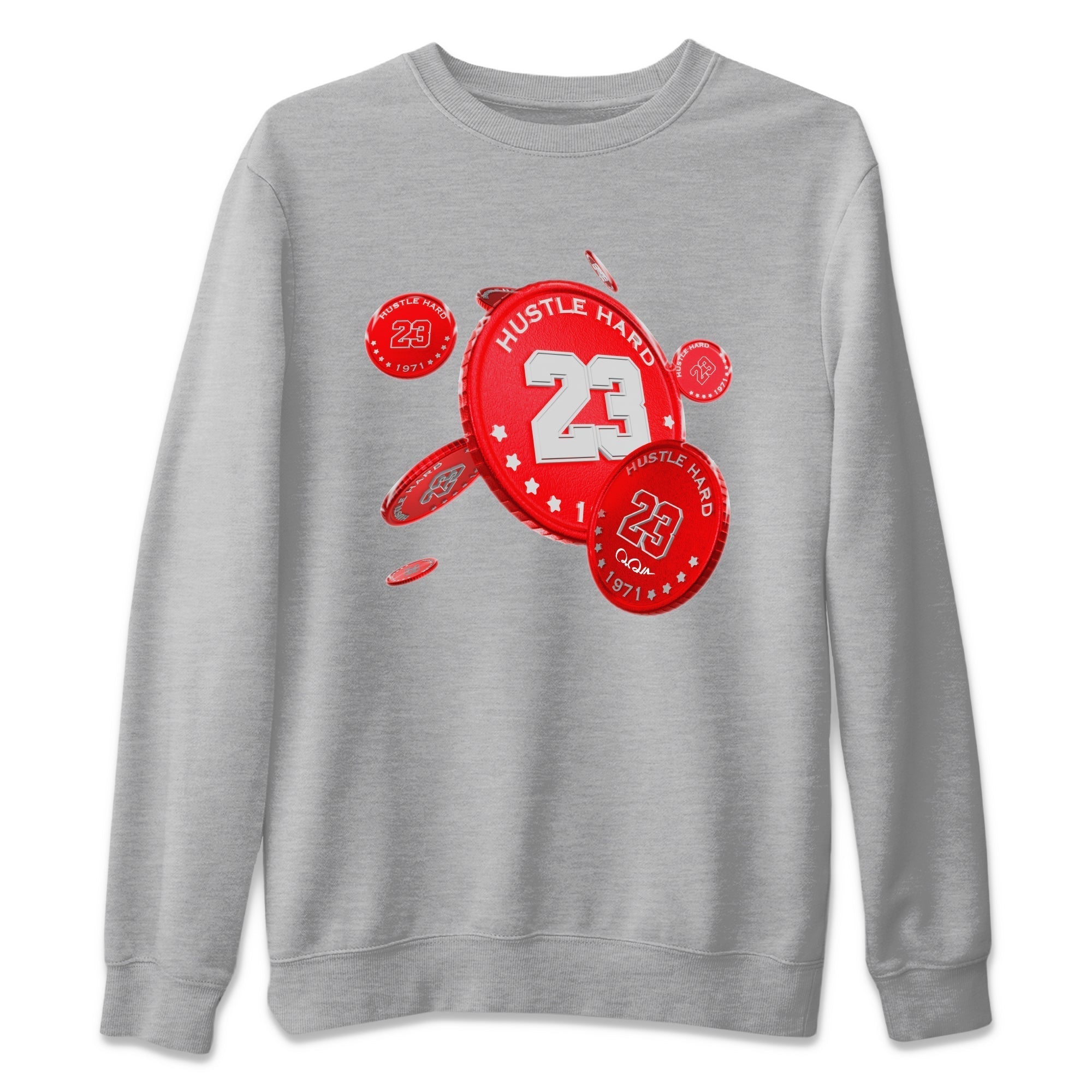 Coin Drop Unisex Tops - Air Jordan 12 Cherry