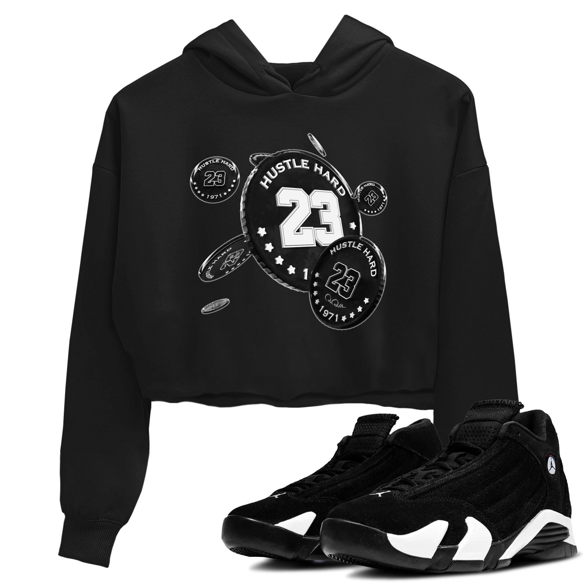 Coin Drop snkmatch Women's Top - Air Jordan 14 Panda
