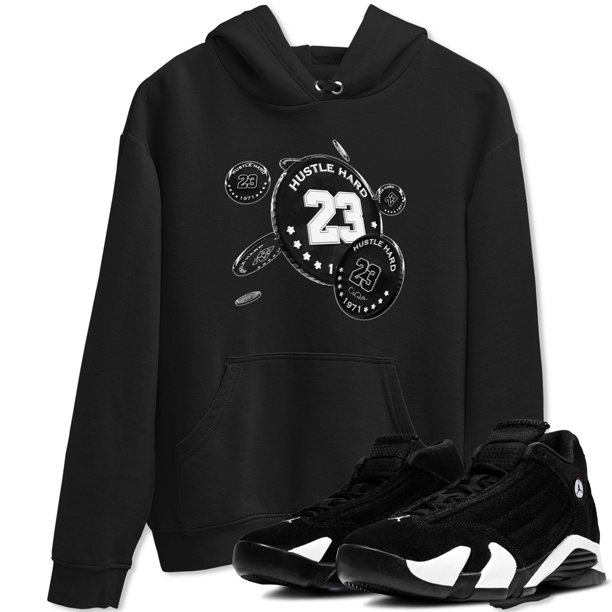 Coin Drop snkmatch Tee - Air Jordan 14 Panda