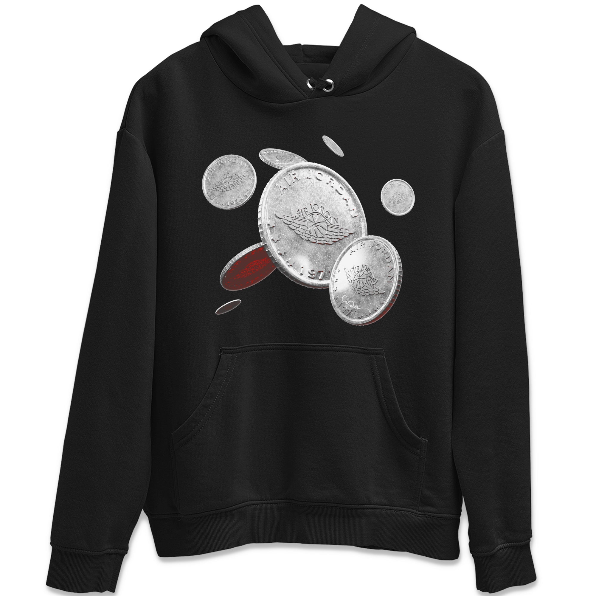 Coin Drop Unisex Tops - Air Jordan 3 White Cement