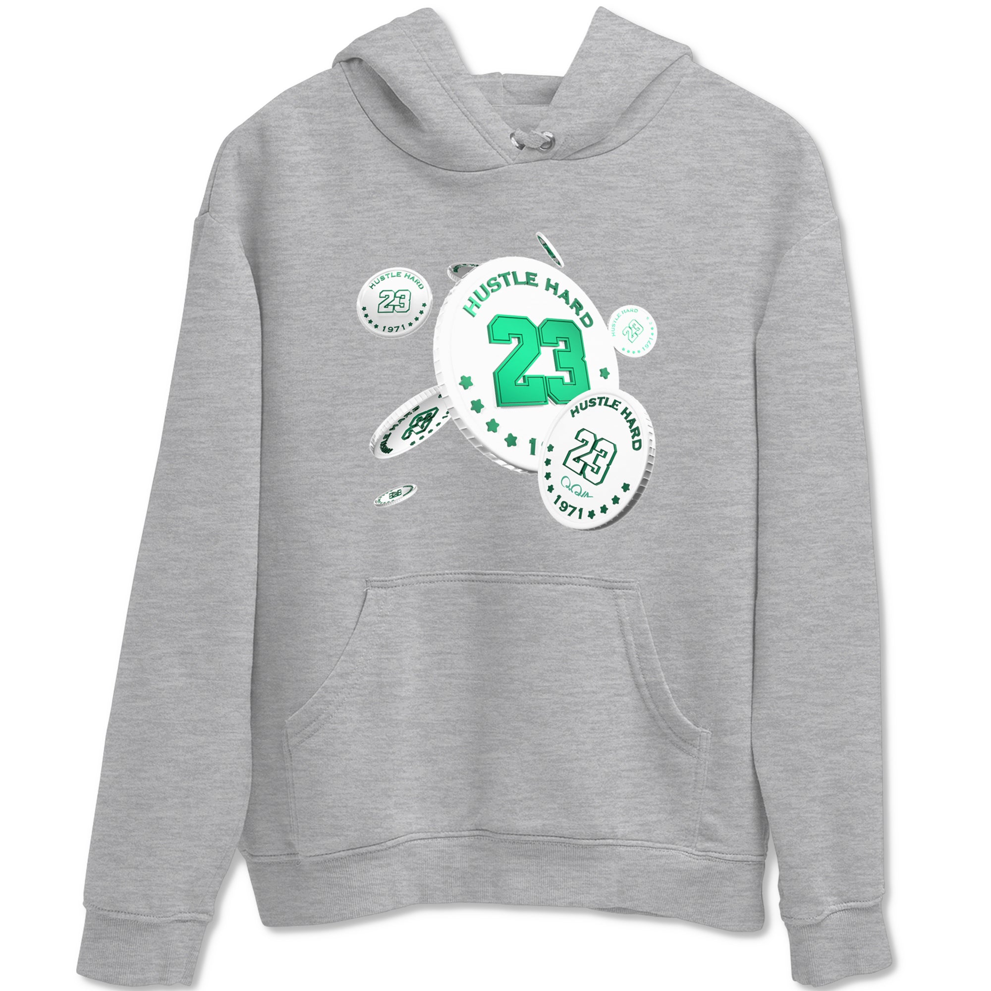 Coin Drop snkmatch Tees - Air Jordan 4 Oxidized Green