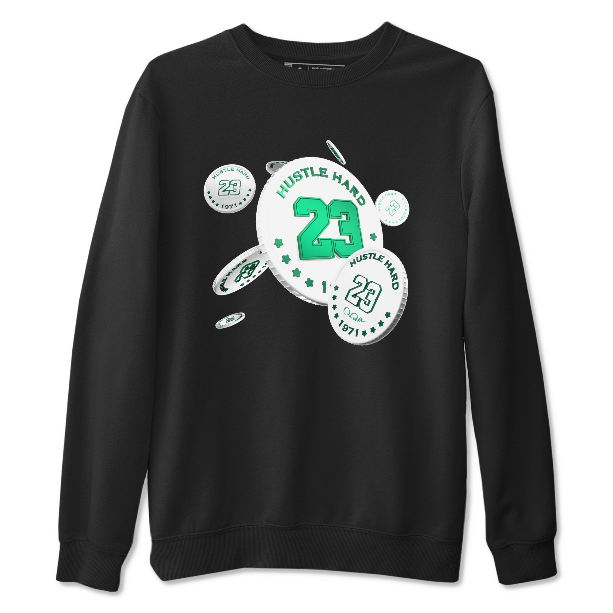 Coin Drop snkmatch Tees - Air Jordan 4 Oxidized Green