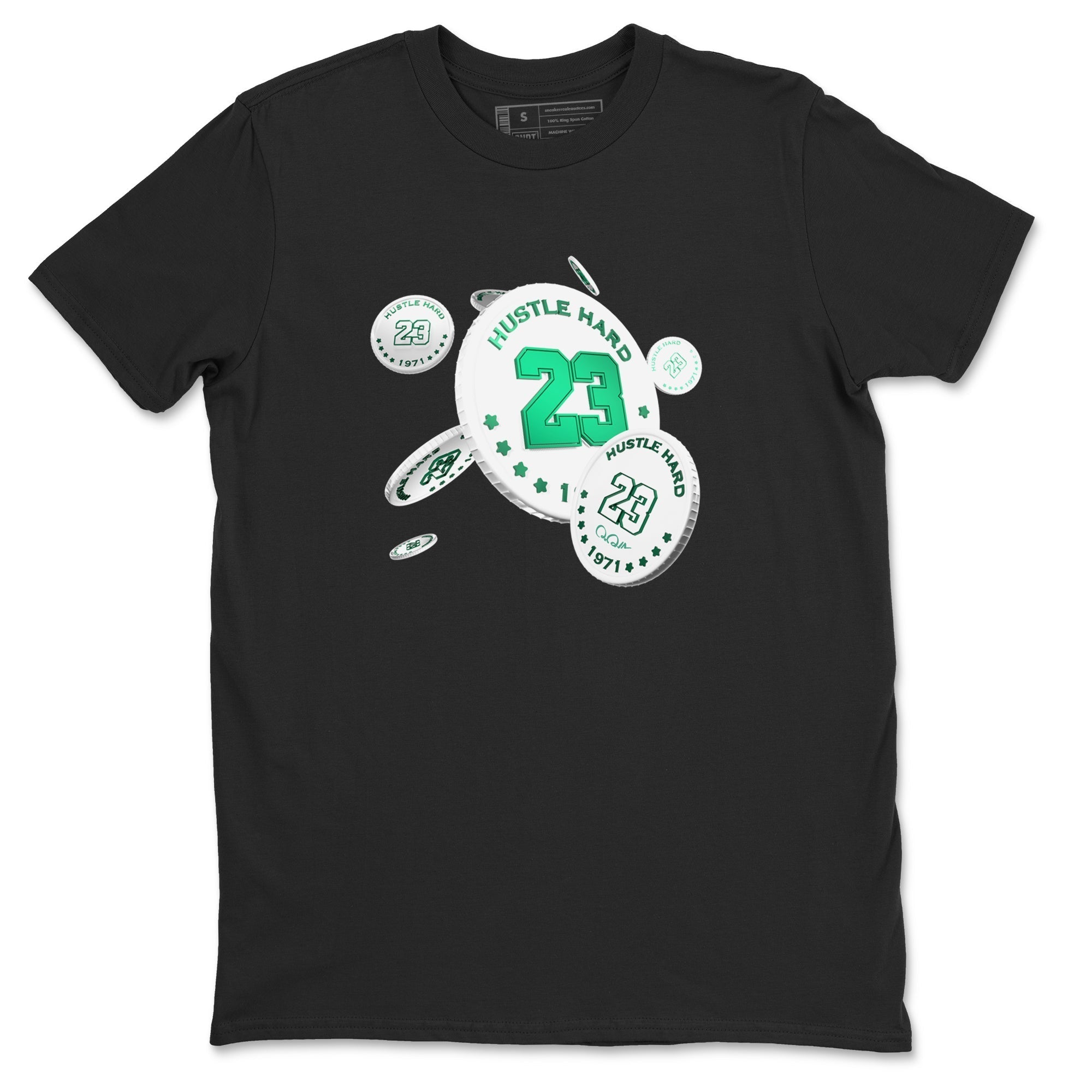 Coin Drop snkmatch Tees - Air Jordan 4 Oxidized Green
