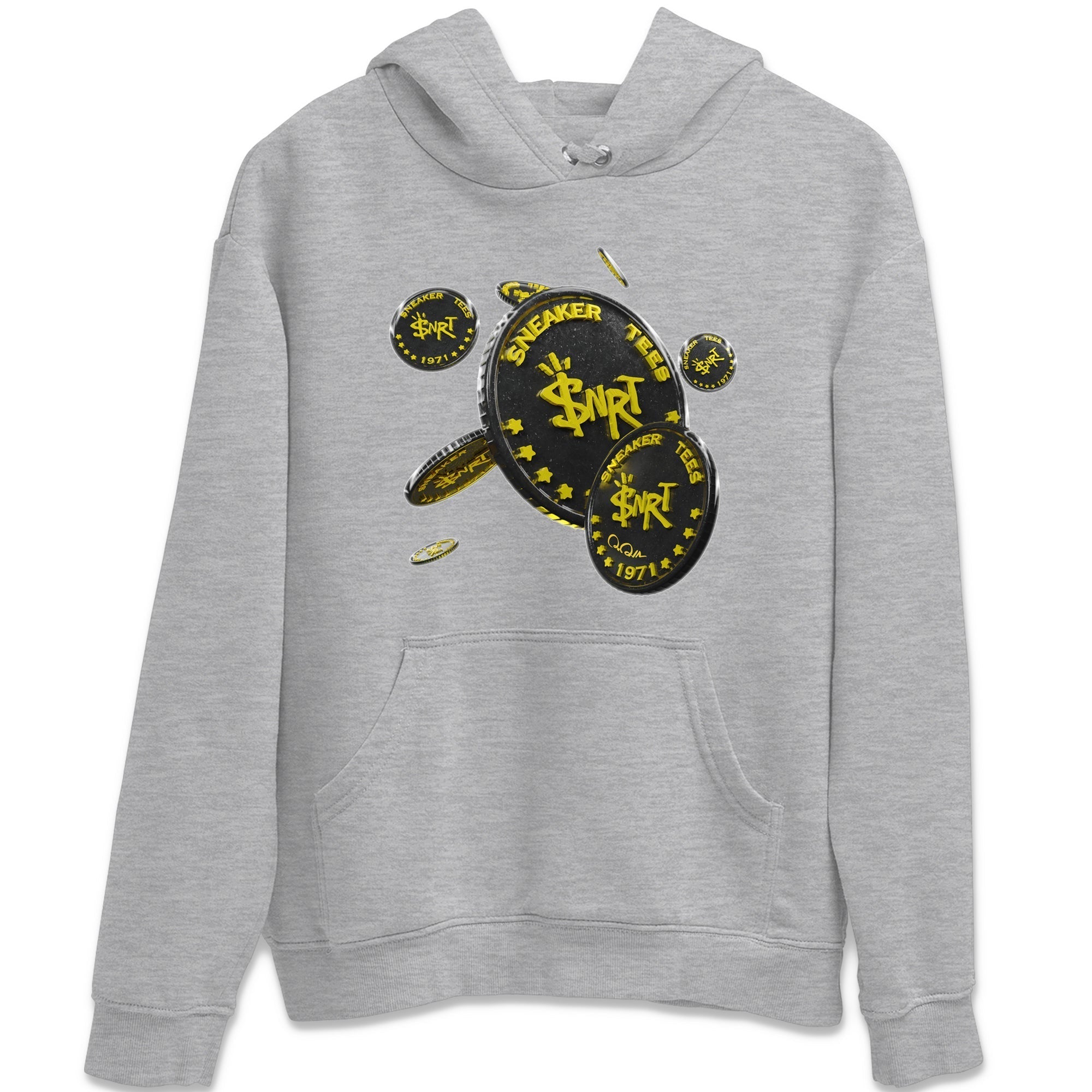 Coin Drop Unisex Tops - Air Jordan 4 Thunder