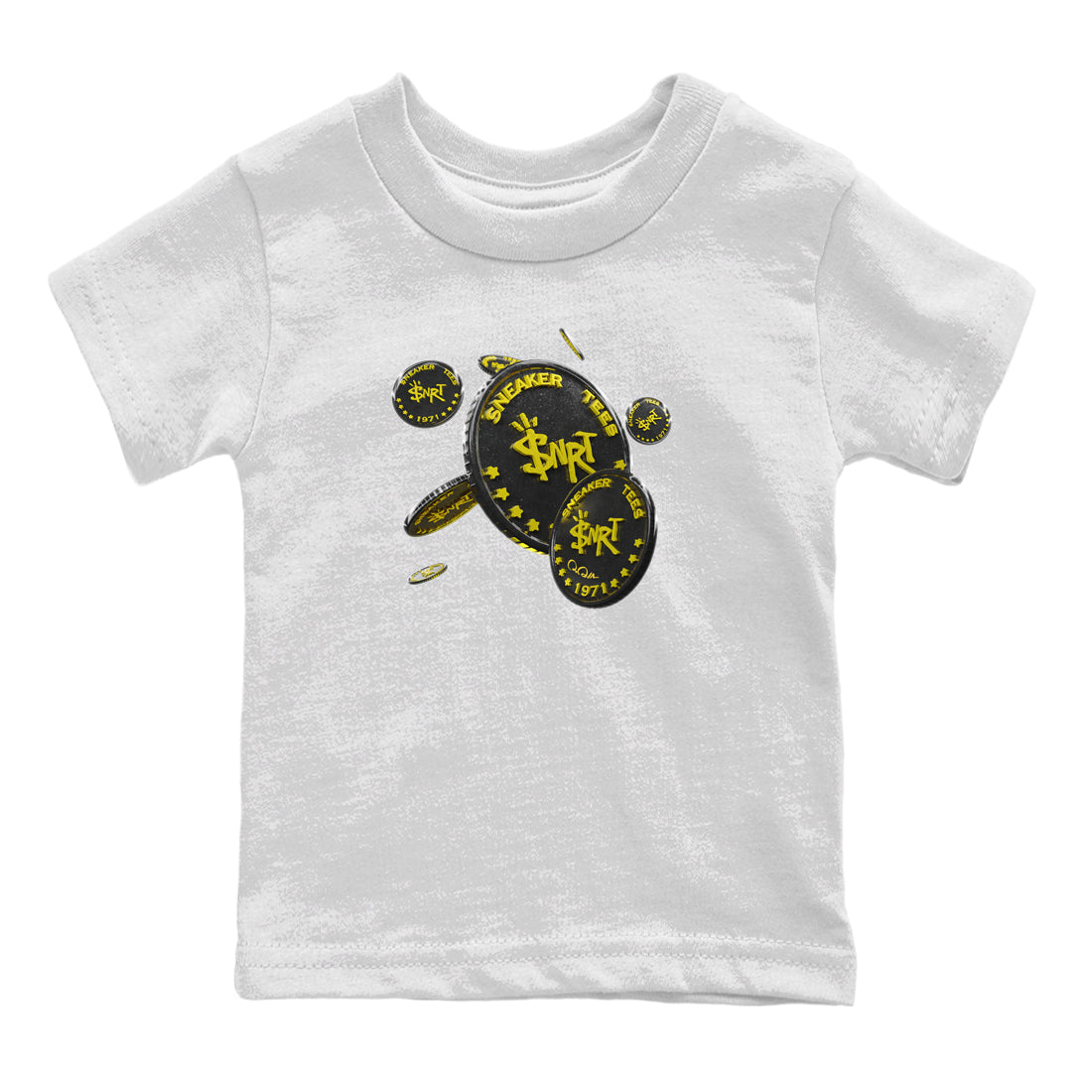 Coin Drop Kids Tops - Air Jordan 4 Thunder