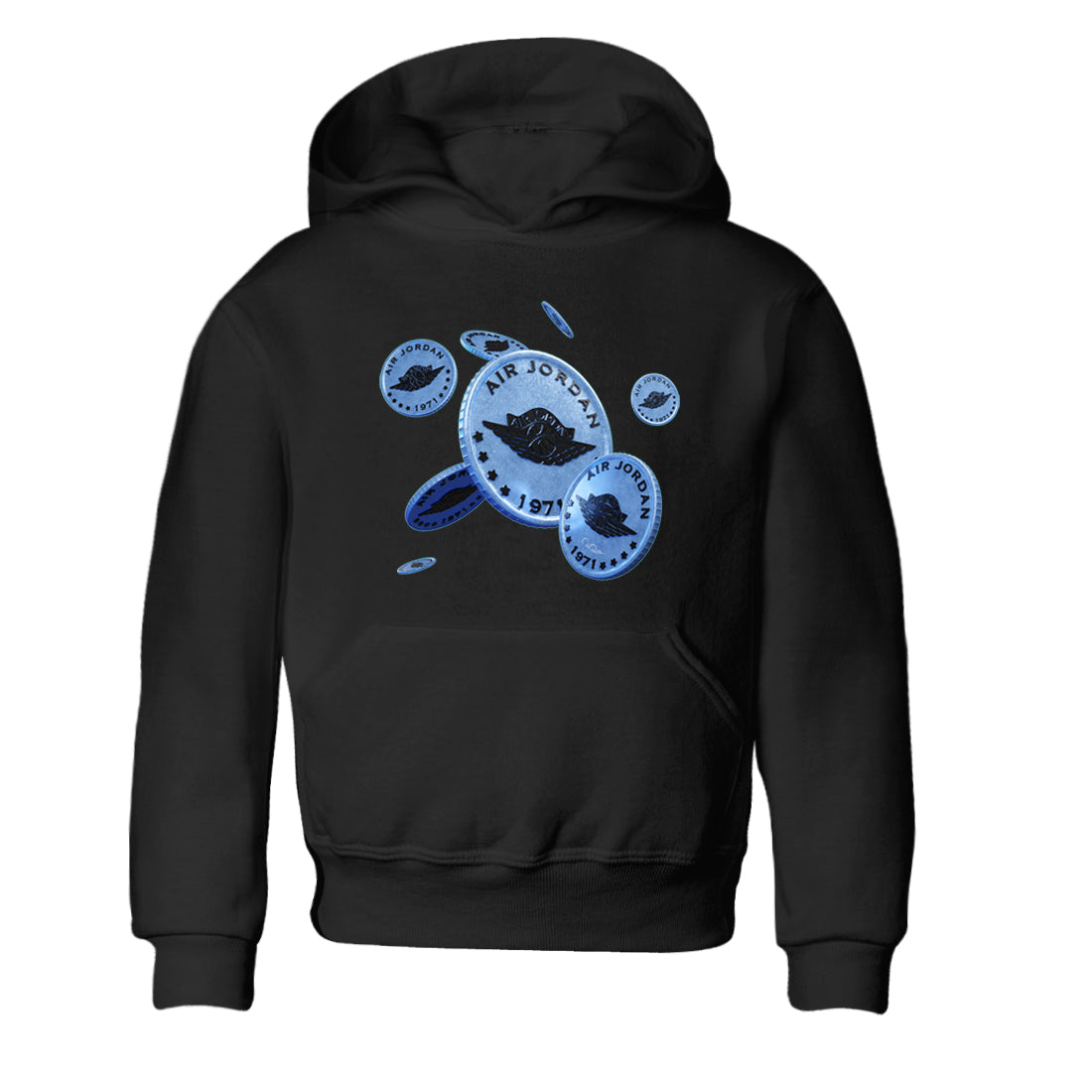 Coin Drop Kids Tops - Air Jordan 5 UNC