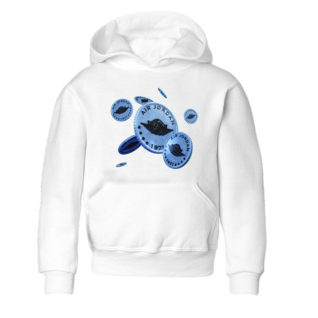 Coin Drop Kids Tops - Air Jordan 5 UNC