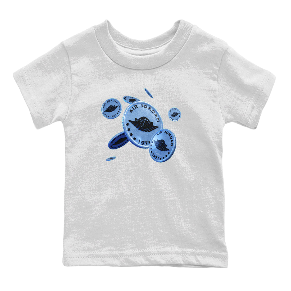 Coin Drop Kids Tops - Air Jordan 5 UNC