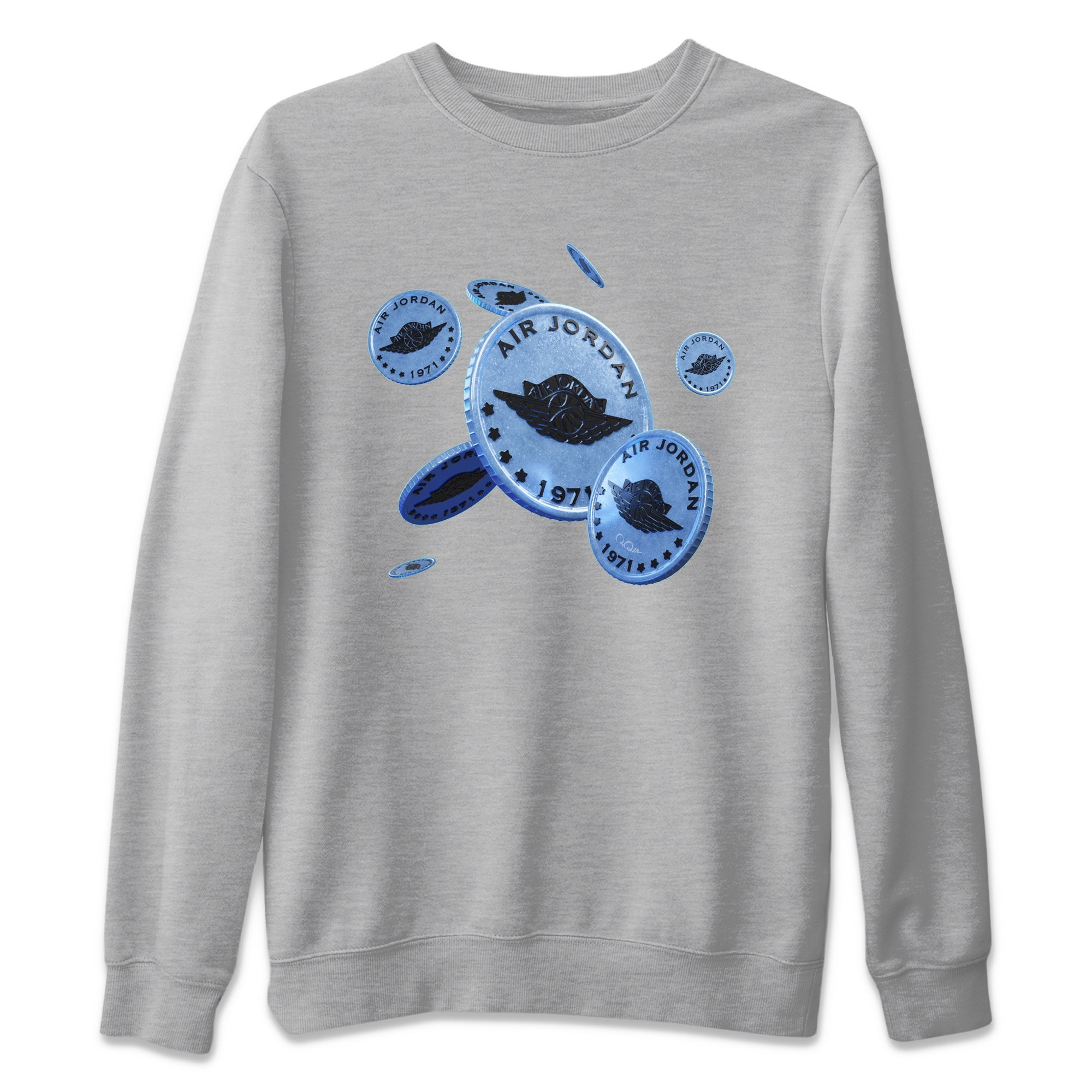 Coin Drop Unisex Tops - Air Jordan 5 UNC
