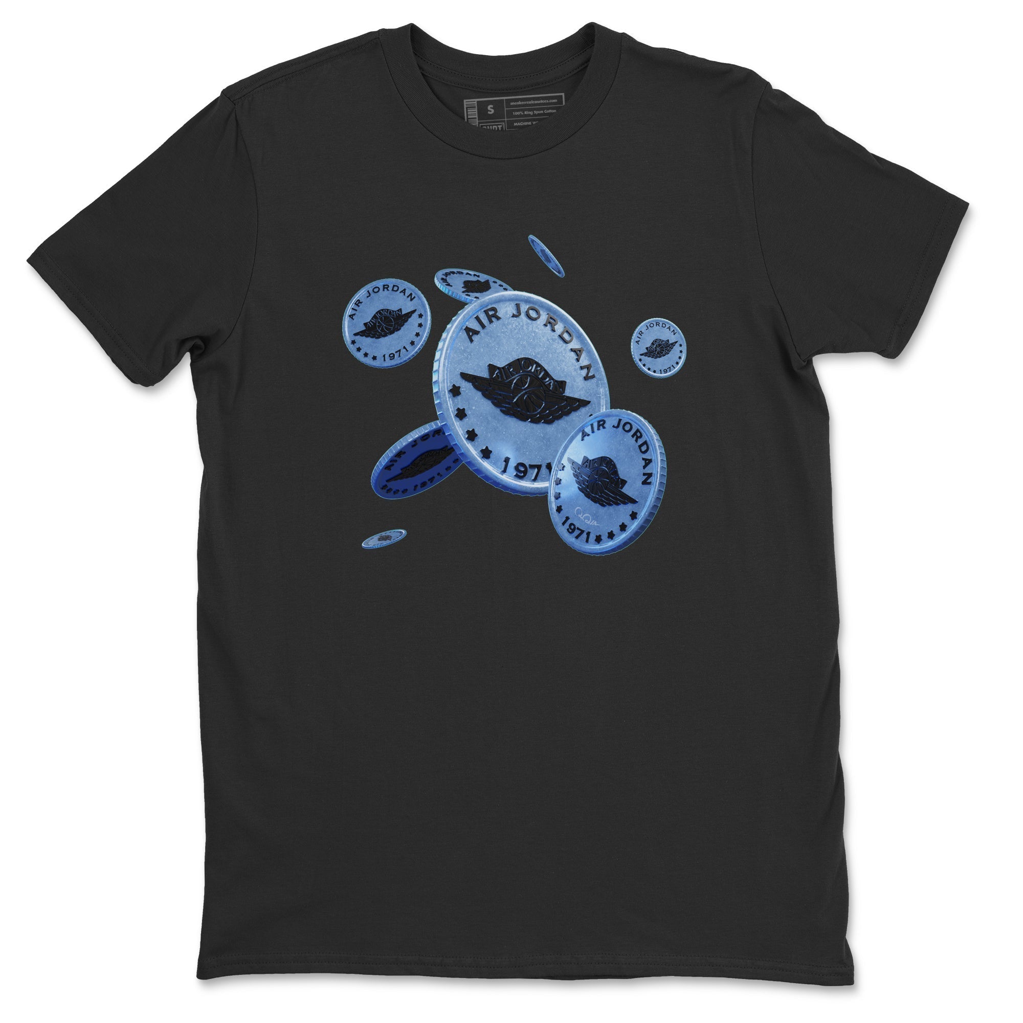 Coin Drop Unisex Tops - Air Jordan 5 UNC