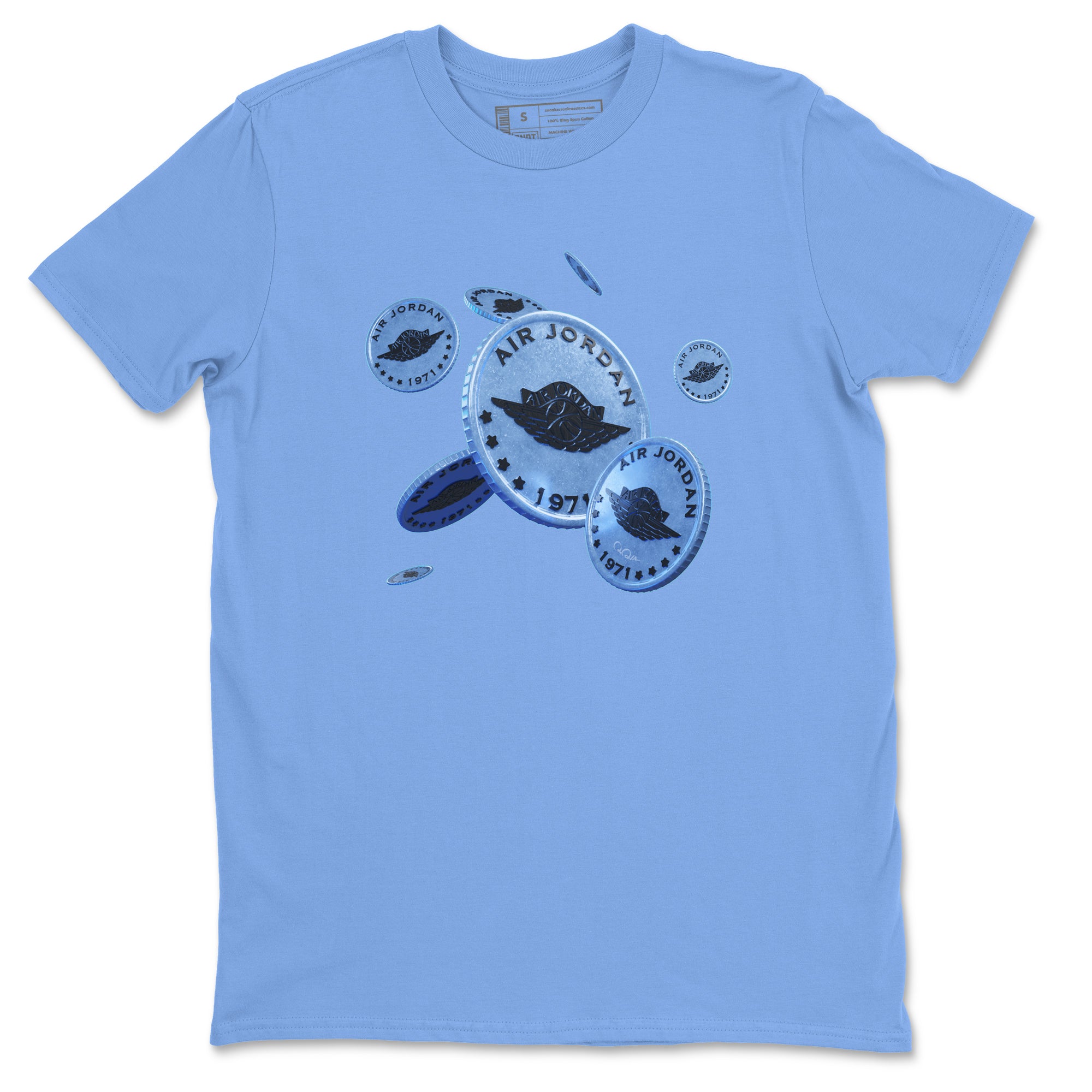Coin Drop Unisex Tops - Air Jordan 5 UNC