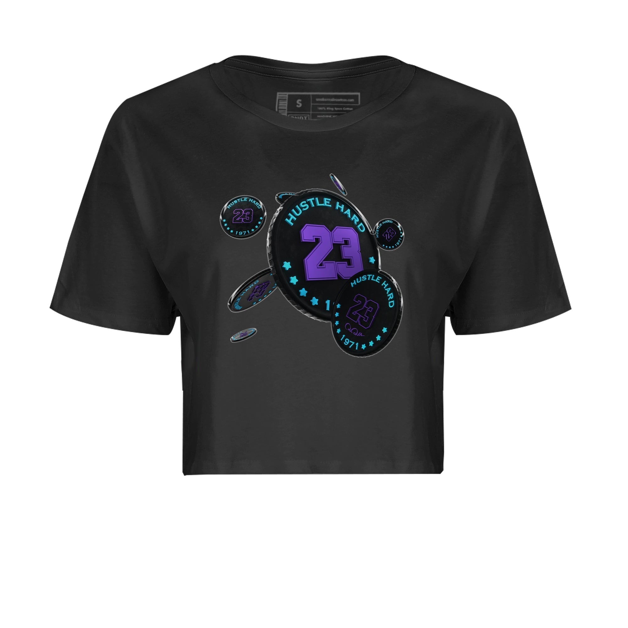 Coin Drop Women's Tops - Air Jordan 6 Aqua