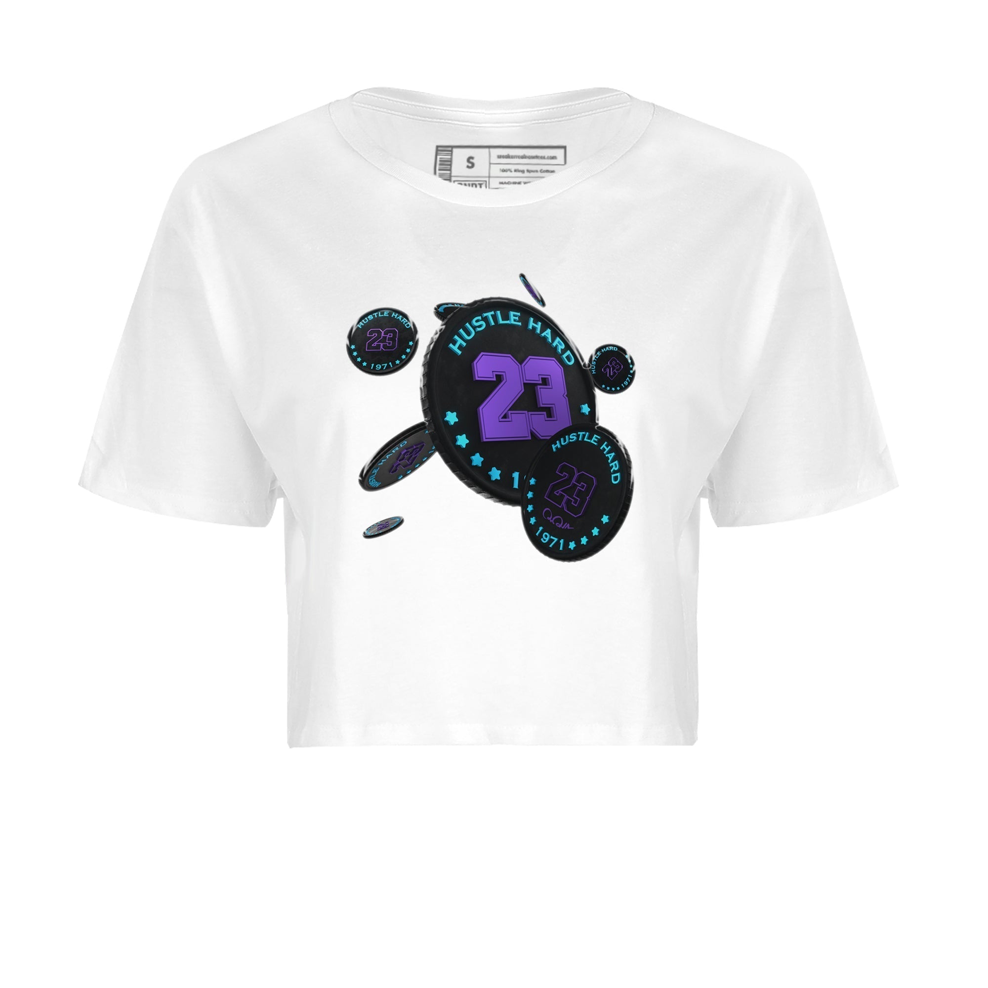 Coin Drop Women's Tops - Air Jordan 6 Aqua